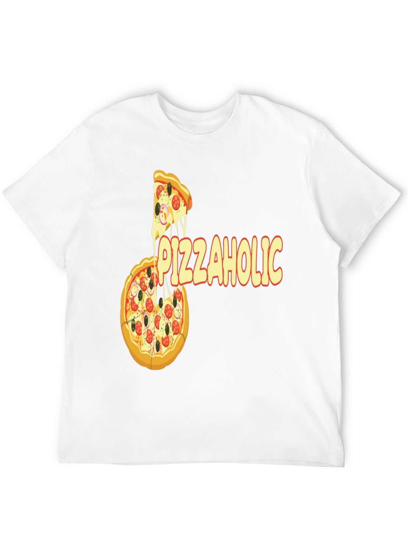 Pizza Lover T-Shirt - Funny Pizzaholic Graphic Tee