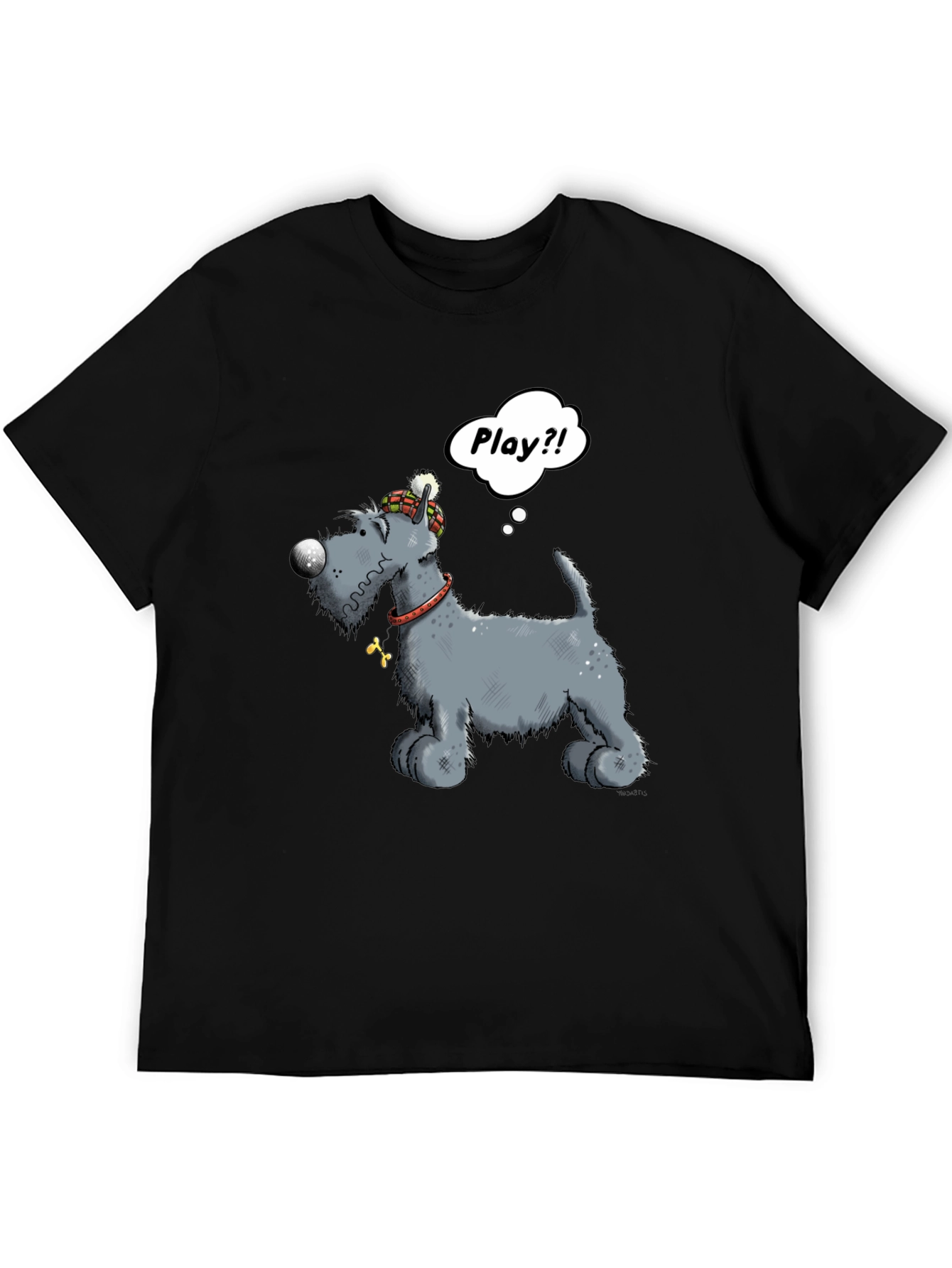 Playful Pup Graphic Tee