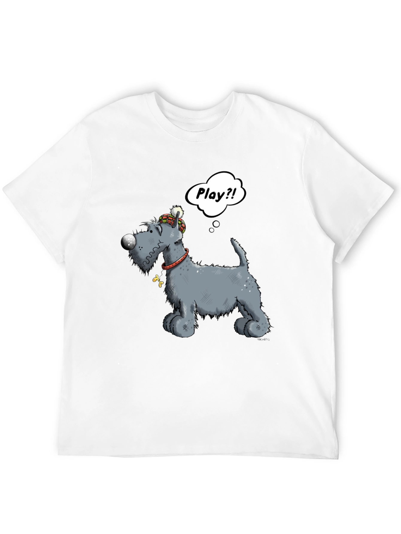 Playful Pup Graphic Tee