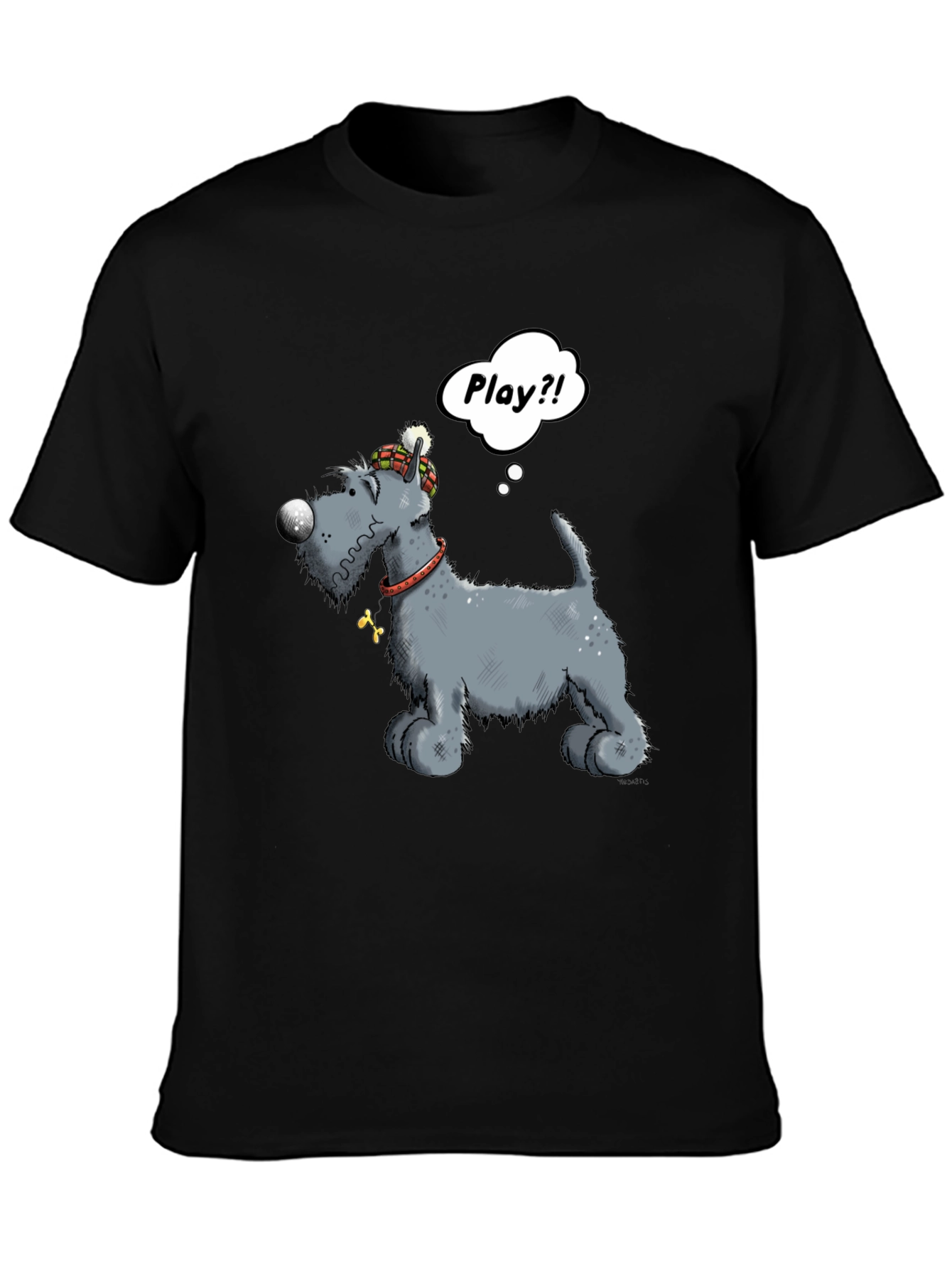 Playful Pup Graphic Tee