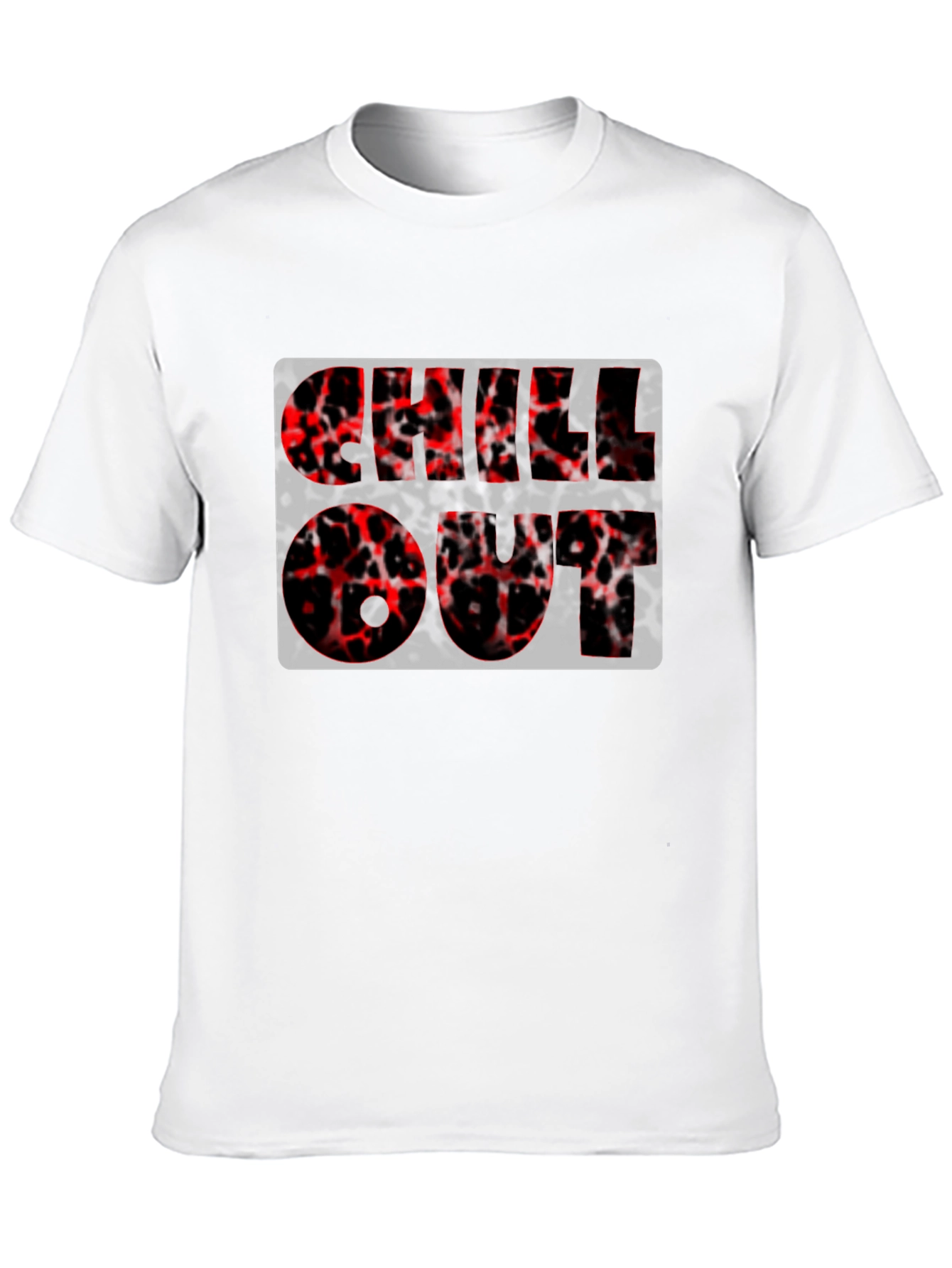 Chill Out Graphic Tee - Black Casual Shirt