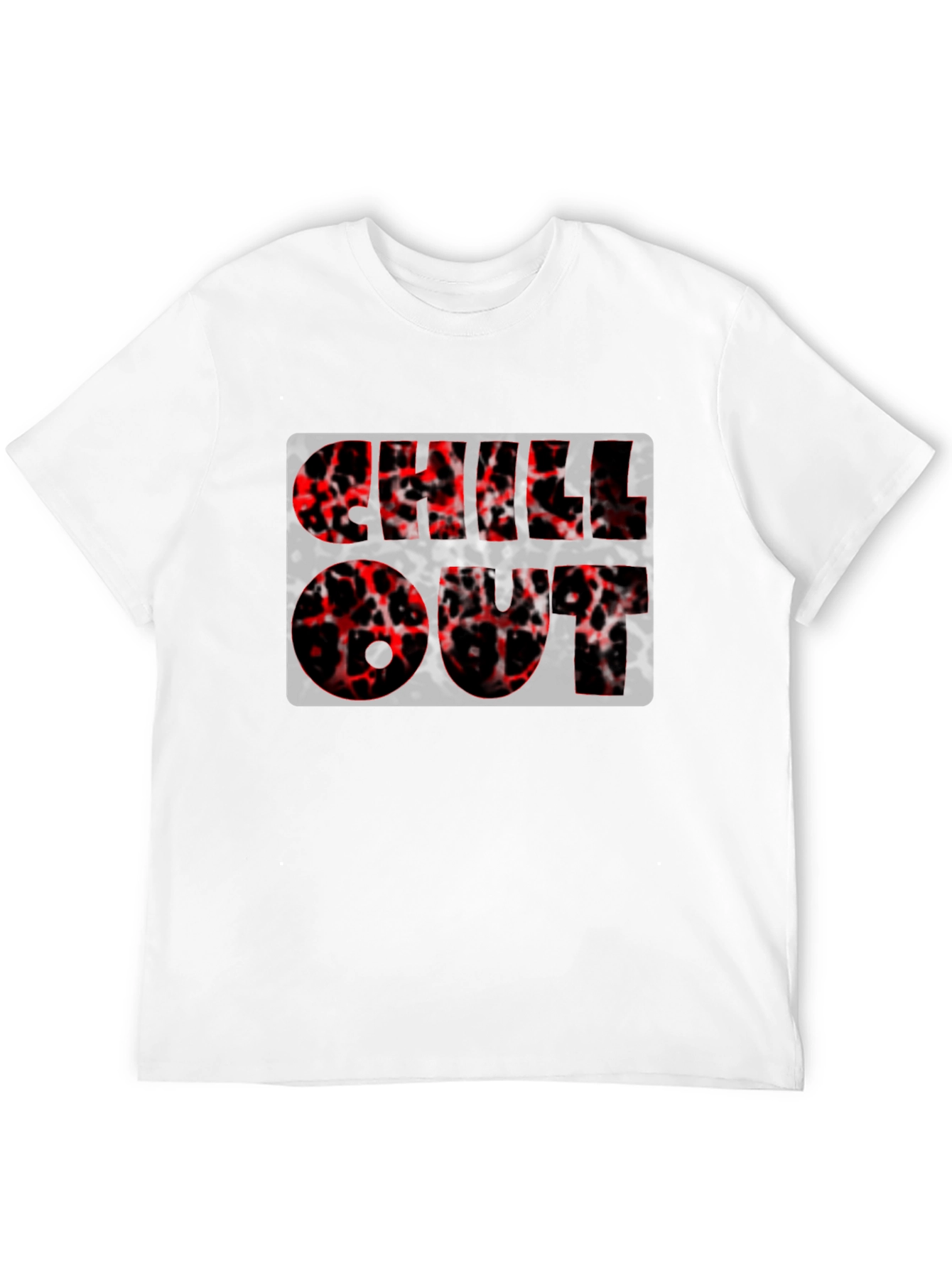 Chill Out Graphic Tee - Black Casual Shirt