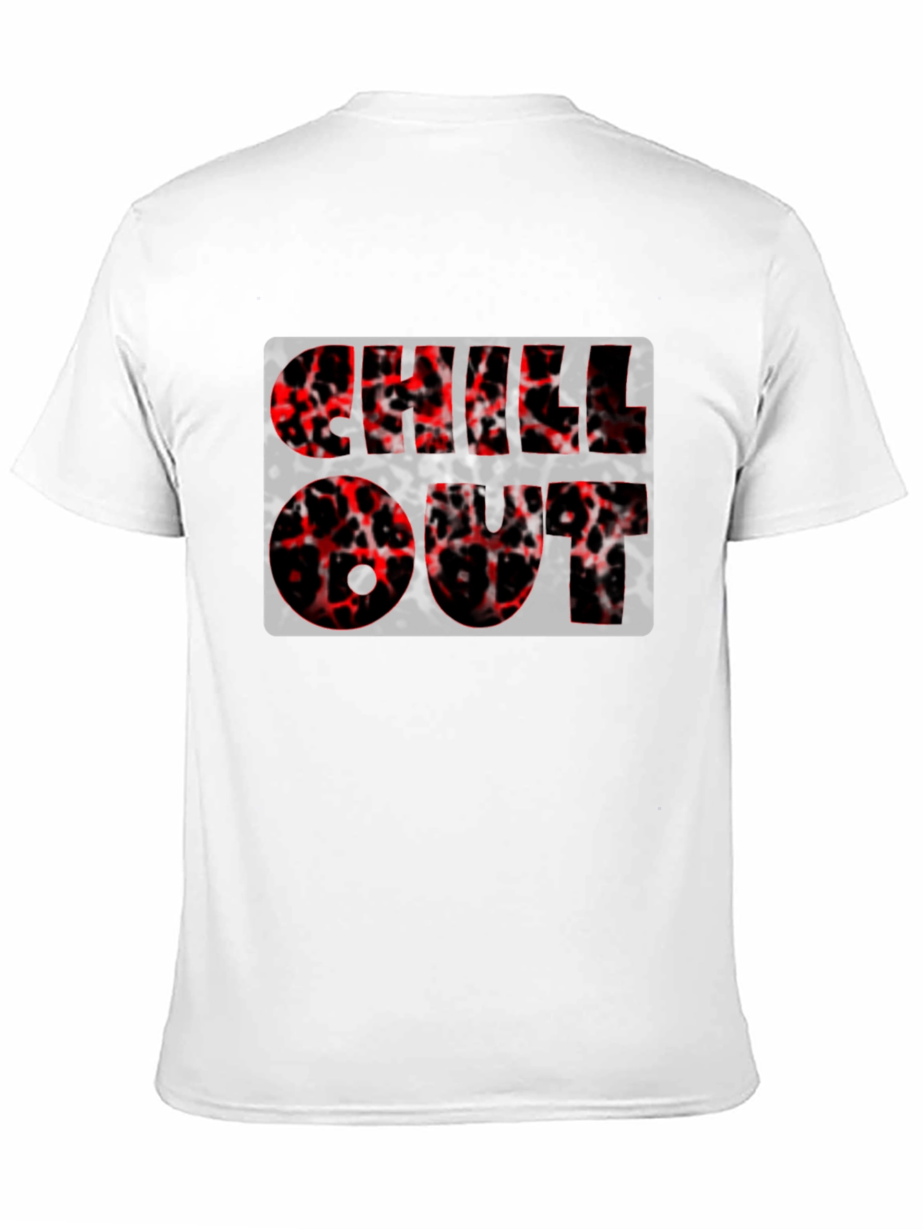 Chill Out Graphic Tee - Black Casual Shirt
