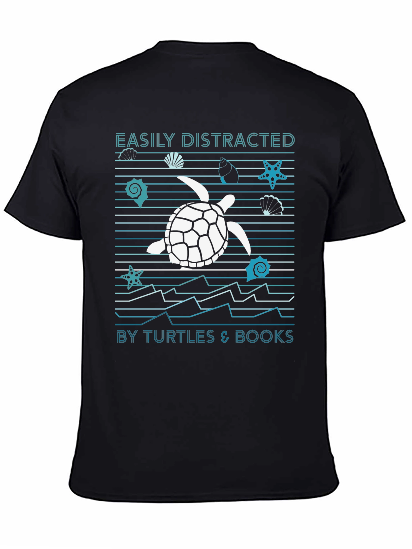 Easily Distracted Turtle Graphic Tee