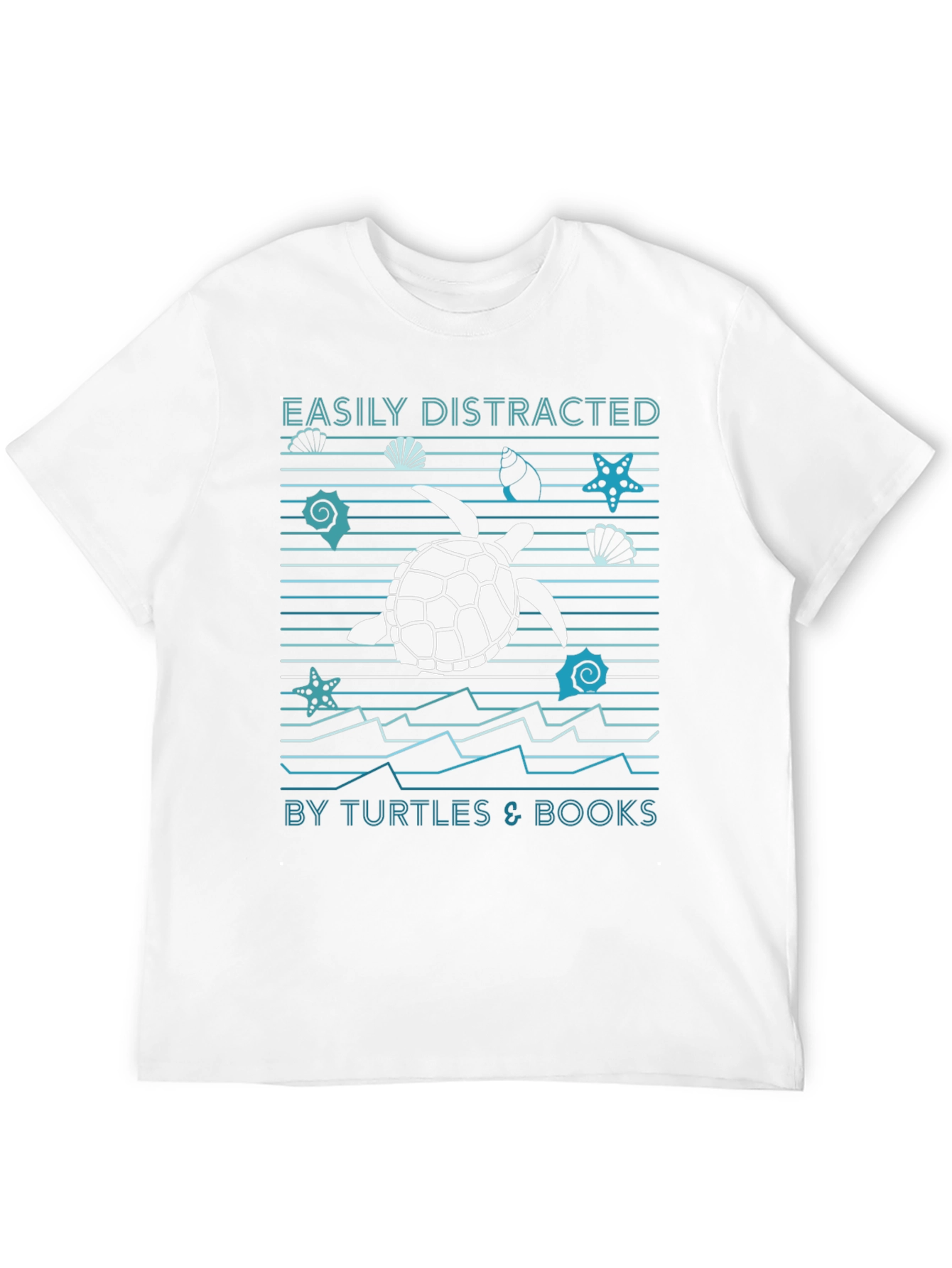 Easily Distracted Turtle Graphic Tee
