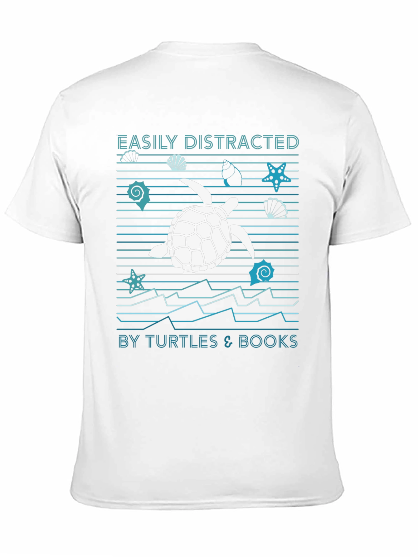 Easily Distracted Turtle Graphic Tee