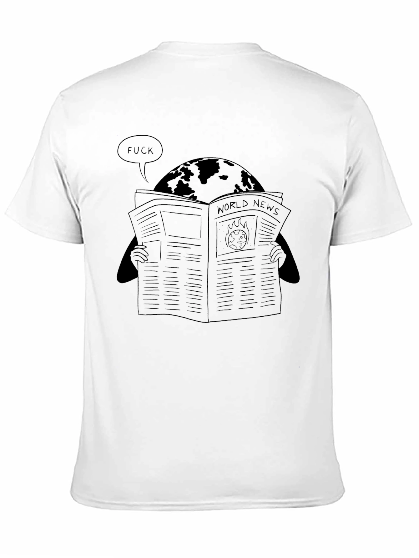 World News T-Shirt - Earths Reaction