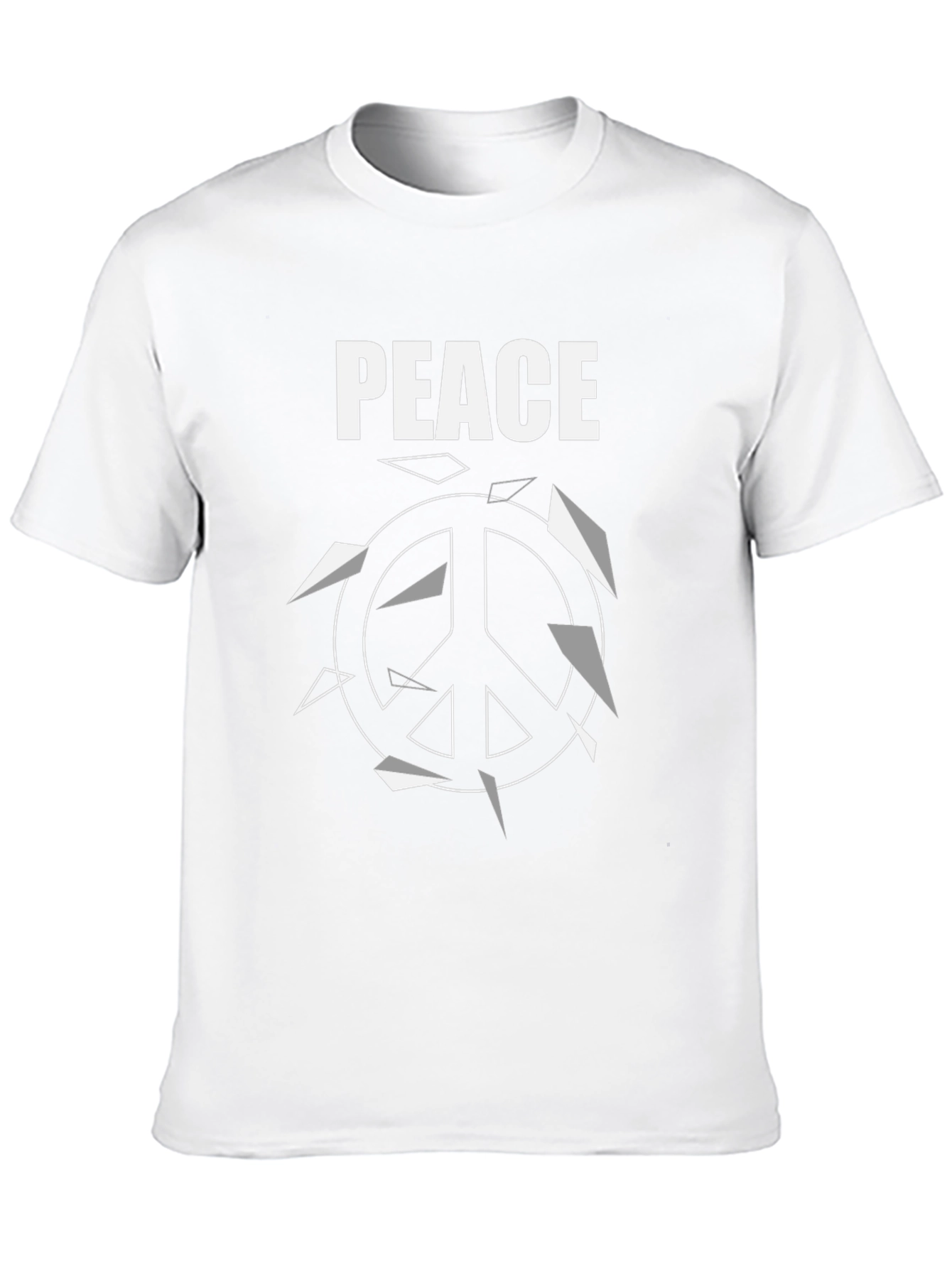 Broken Peace Sign Graphic Tee