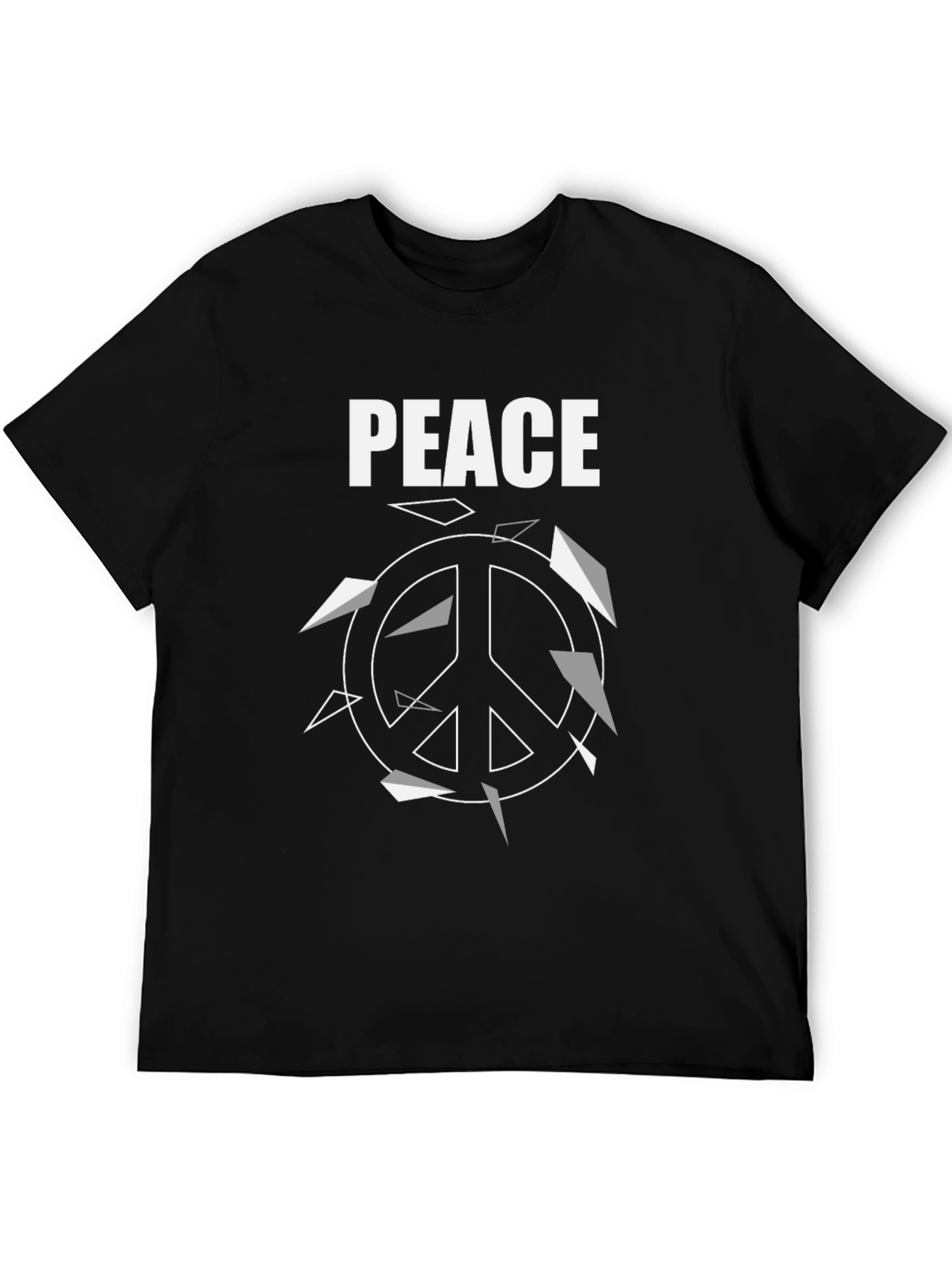 Broken Peace Sign Graphic Tee