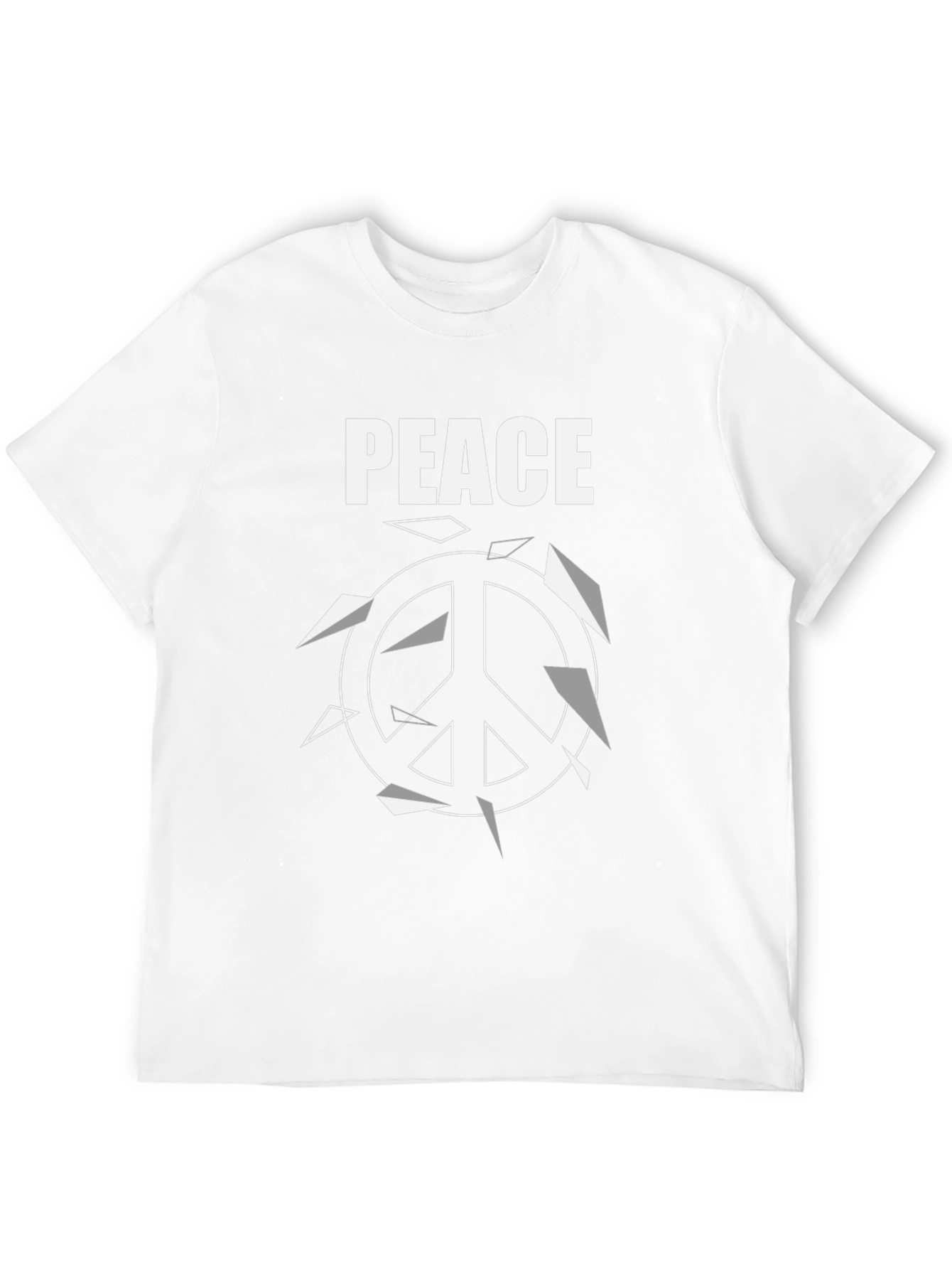 Broken Peace Sign Graphic Tee