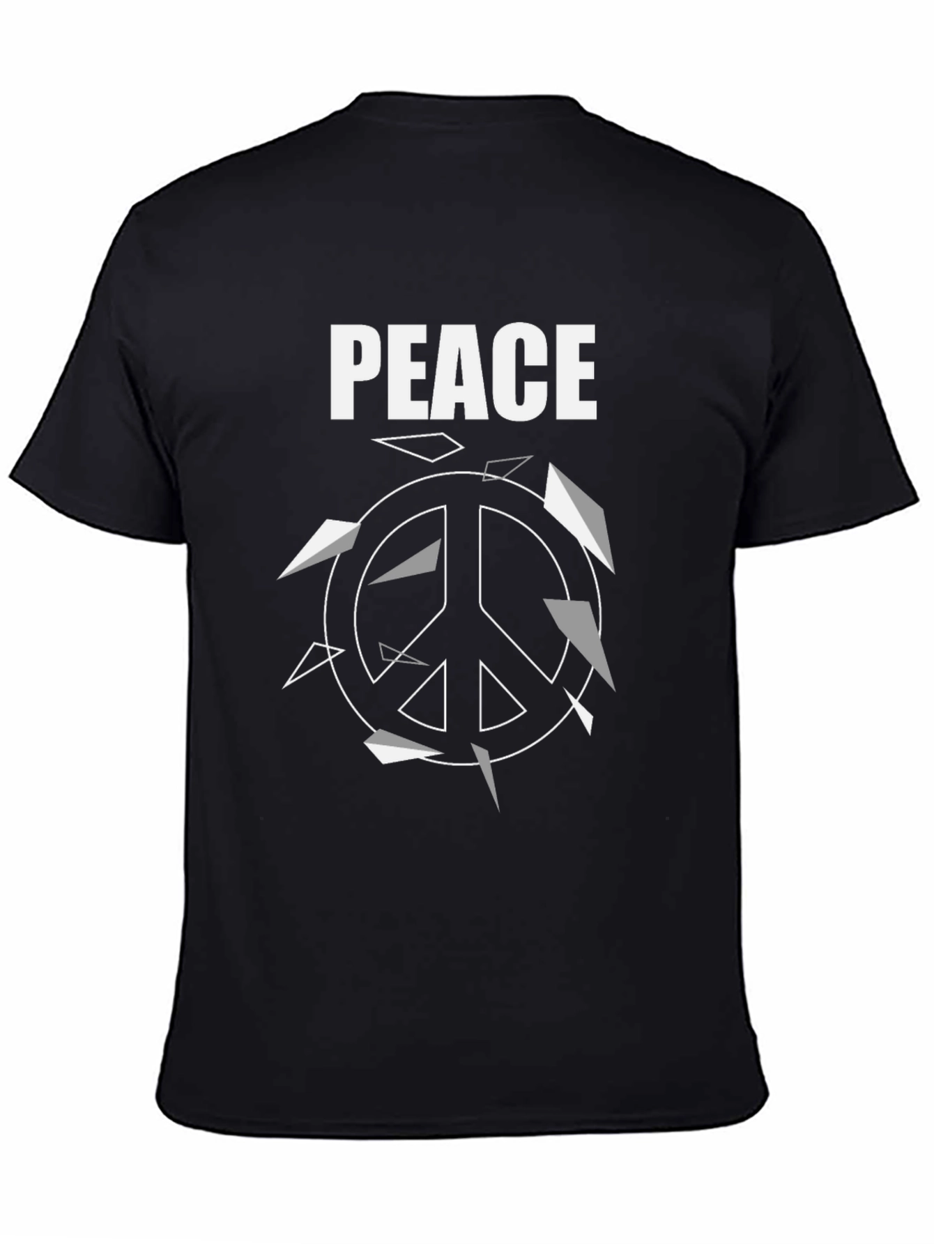 Broken Peace Sign Graphic Tee
