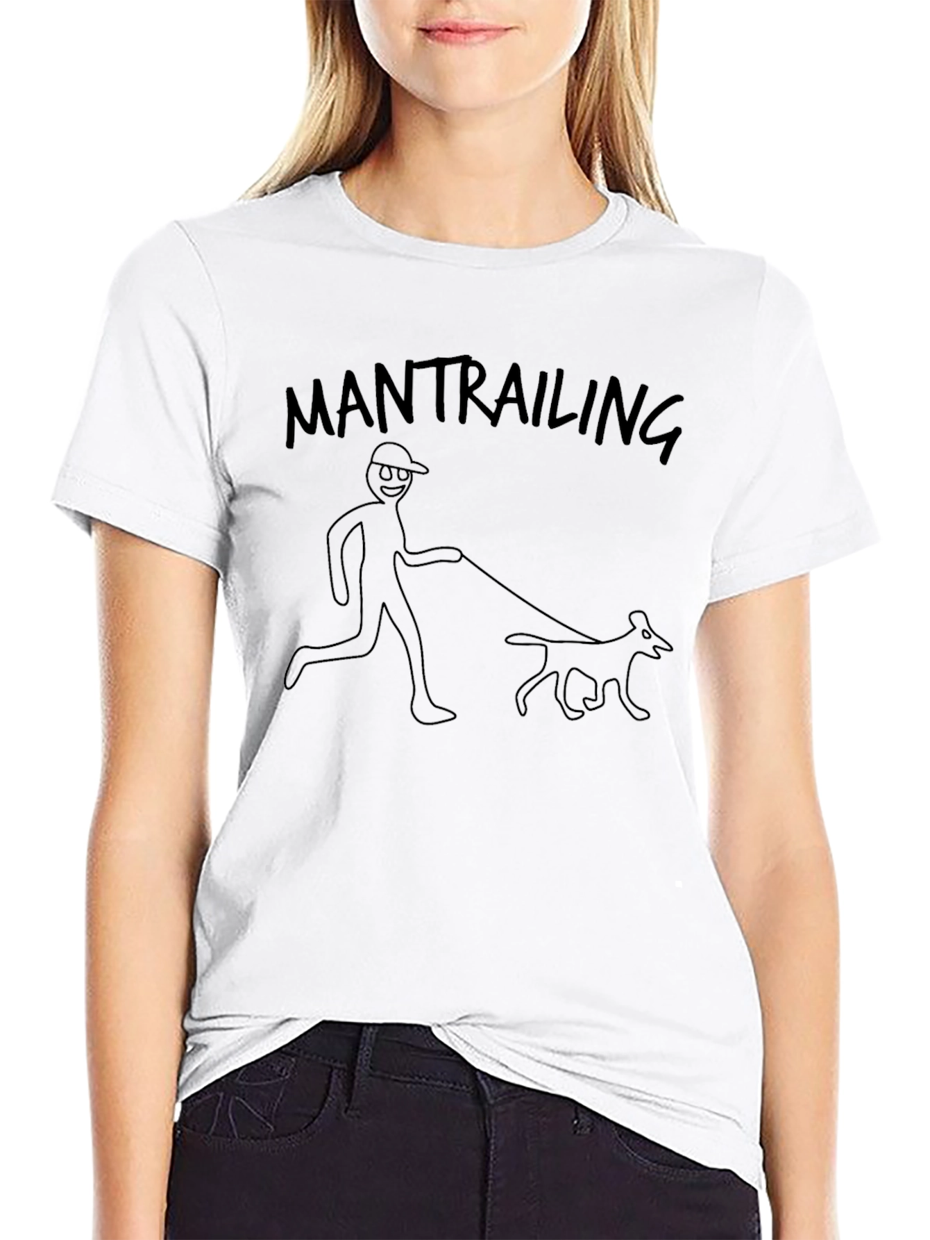Mantrailing Dog Walk T-Shirt
