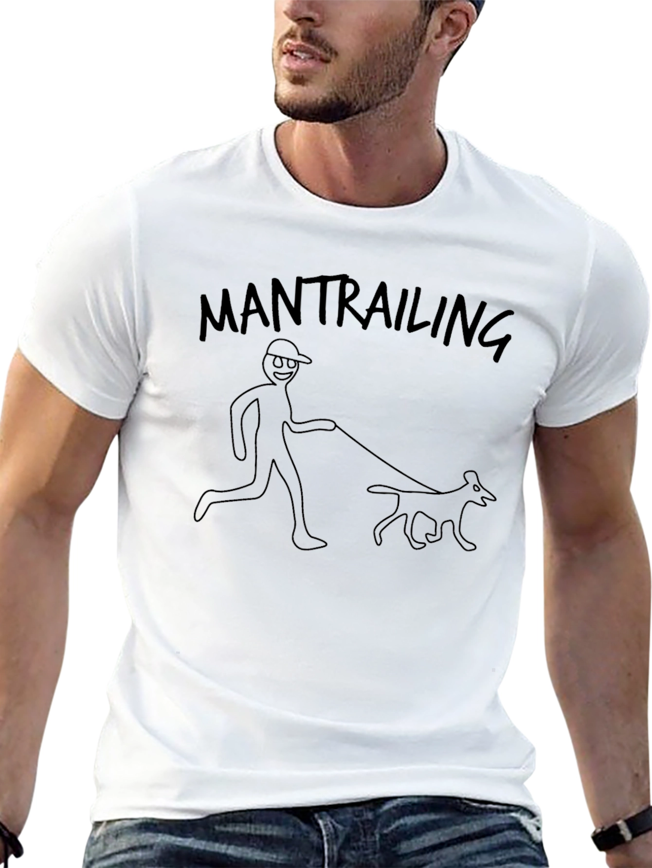 Mantrailing Dog Walk T-Shirt