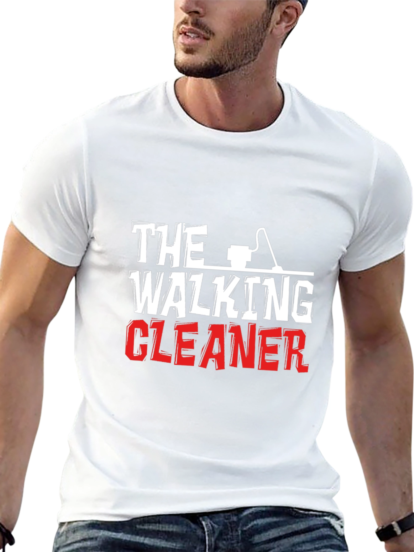The Walking Cleaner Graphic T-Shirt