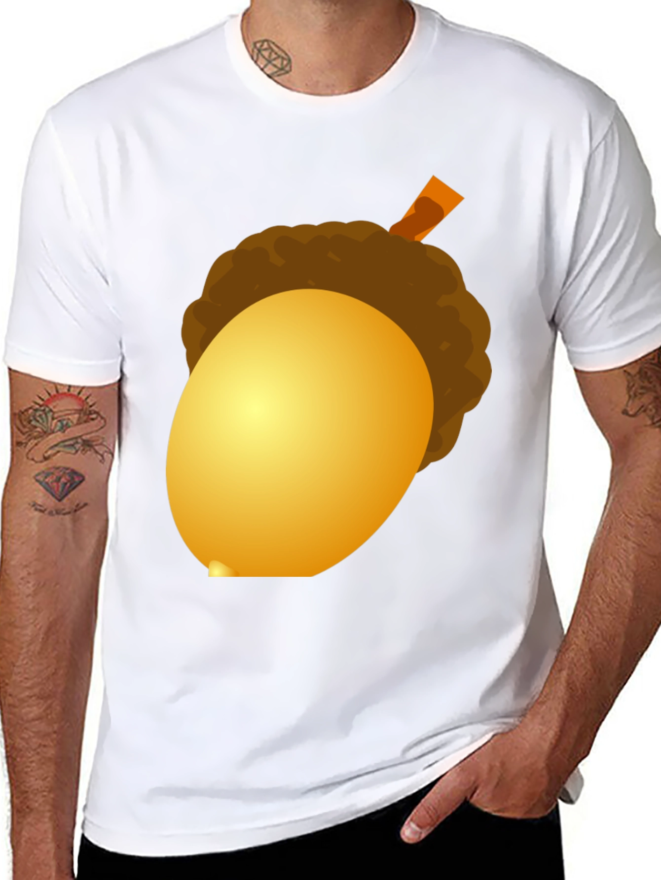 Acorn Graphic T-Shirt - Nature Inspired