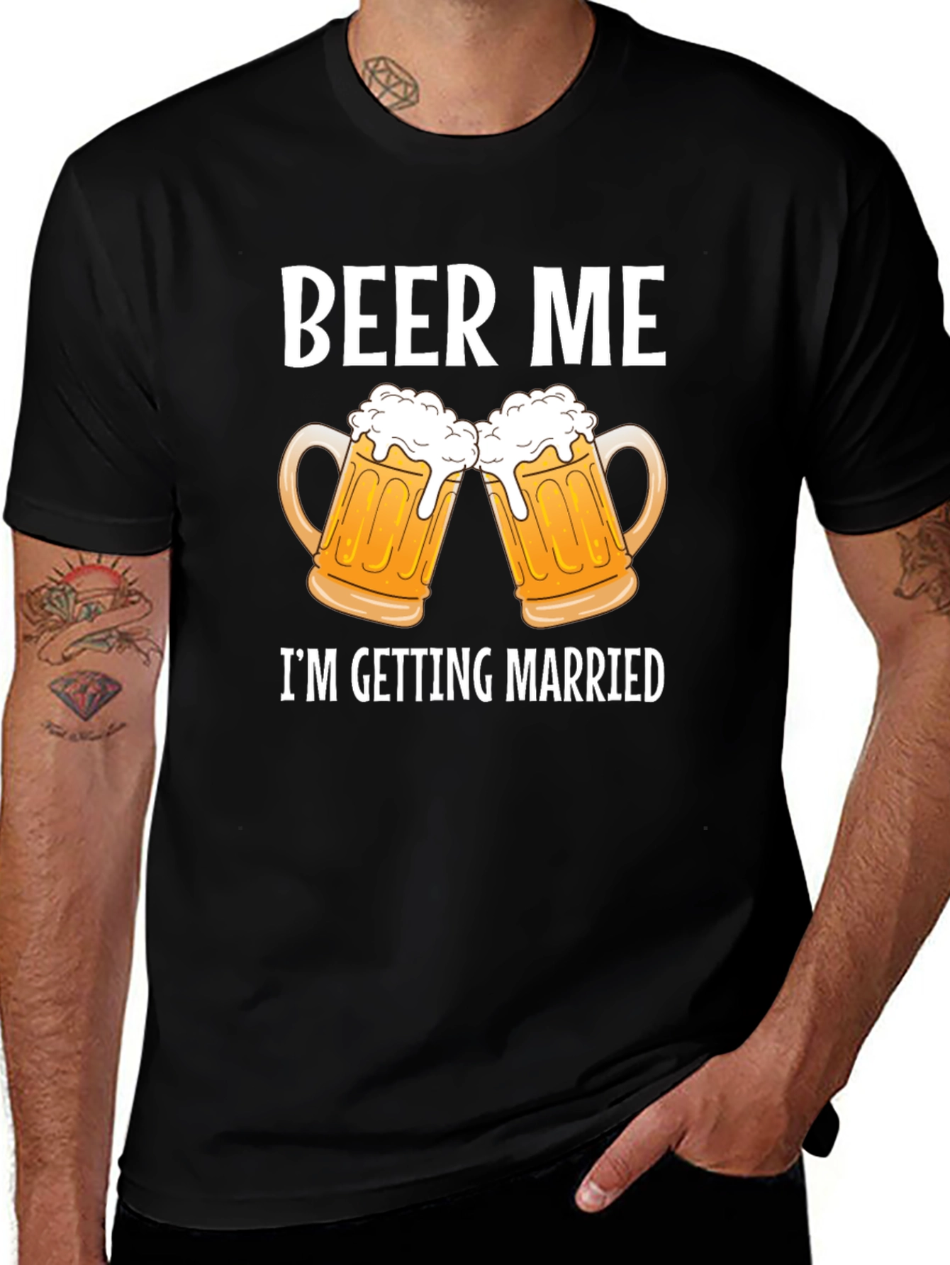 Beer Me Im Getting Married Graphic Tee