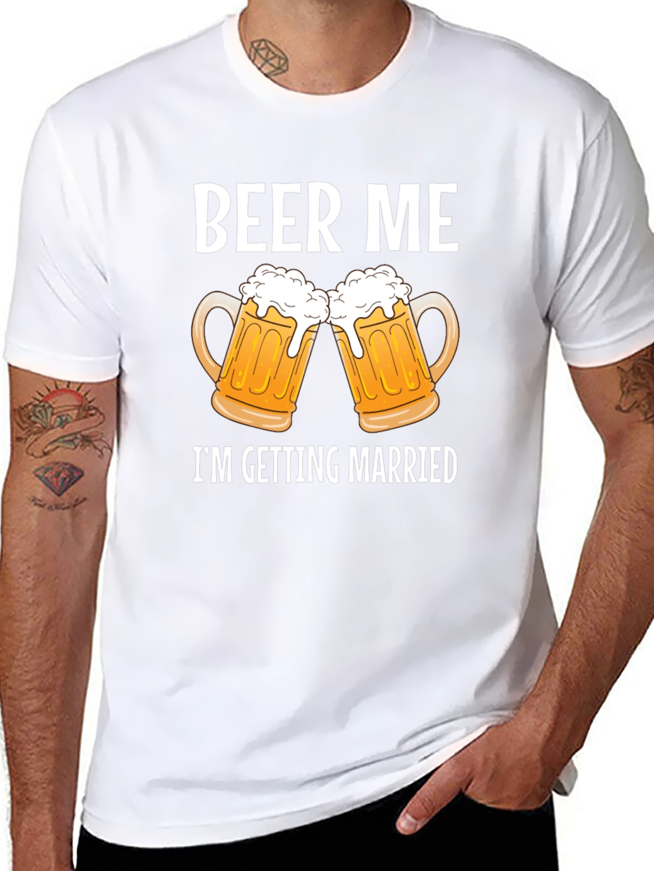Beer Me Im Getting Married Graphic Tee