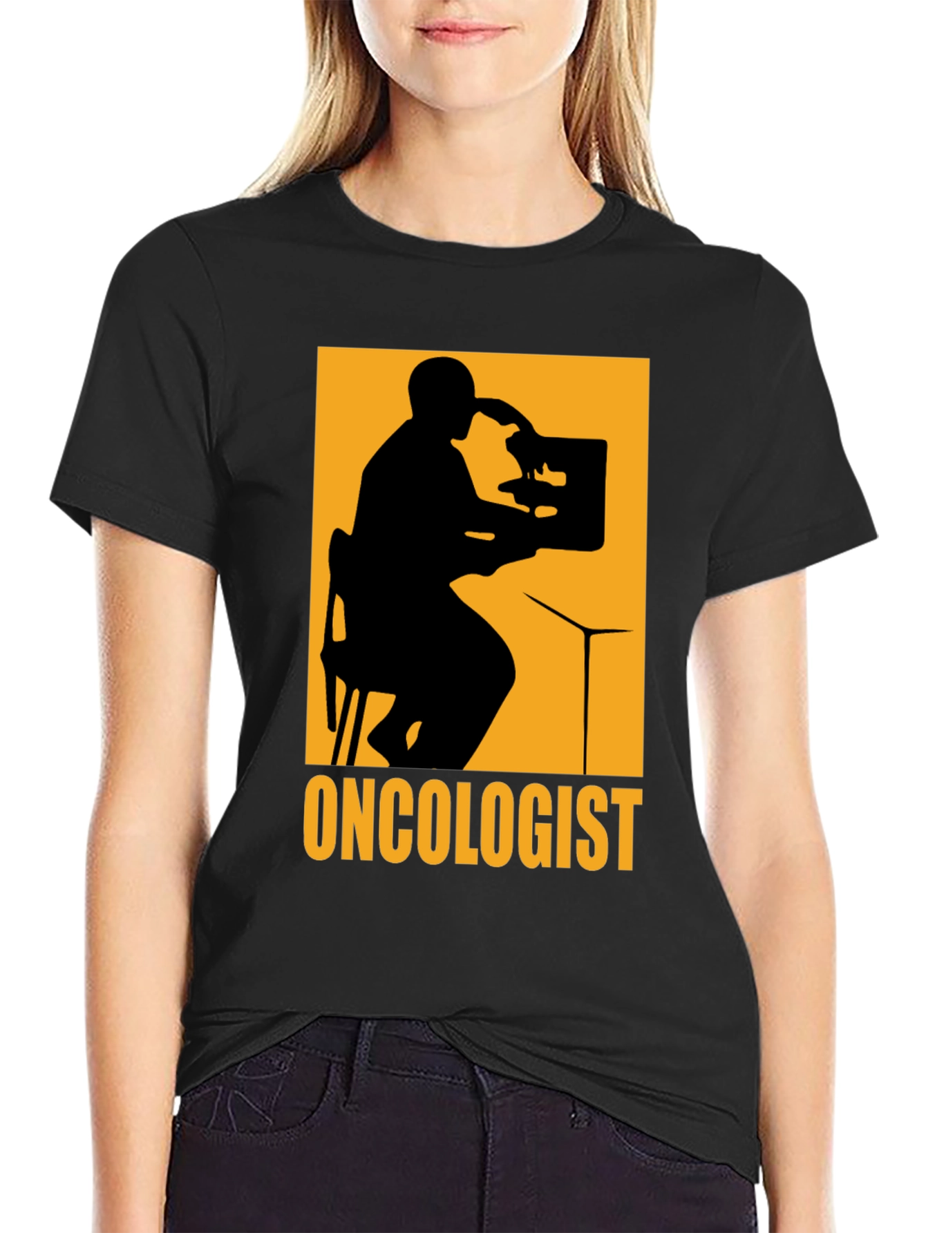 Oncologist T-Shirt - Black Graphic Tee