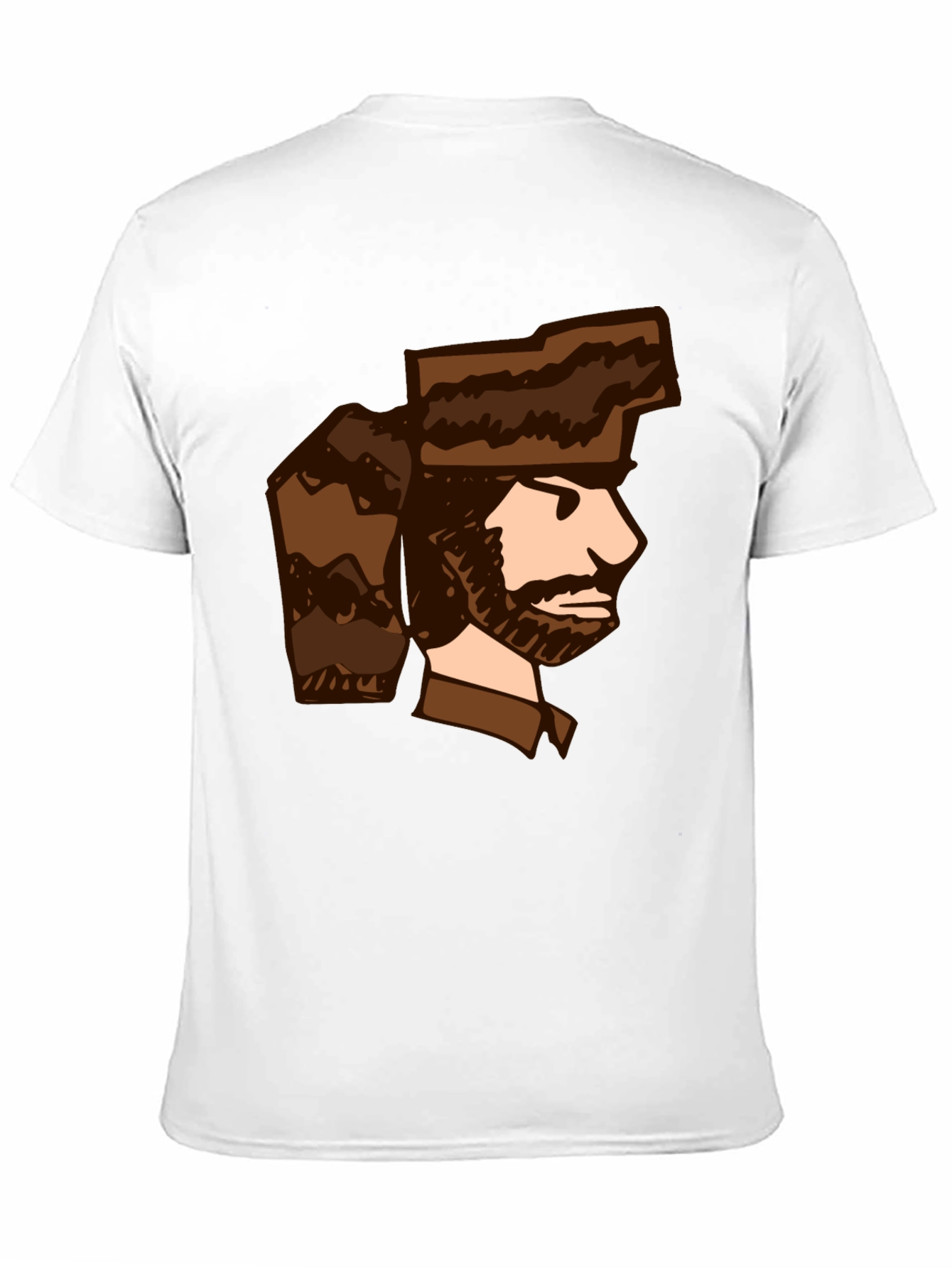 Cartoon Trapper T-Shirt - Unique Graphic Tee