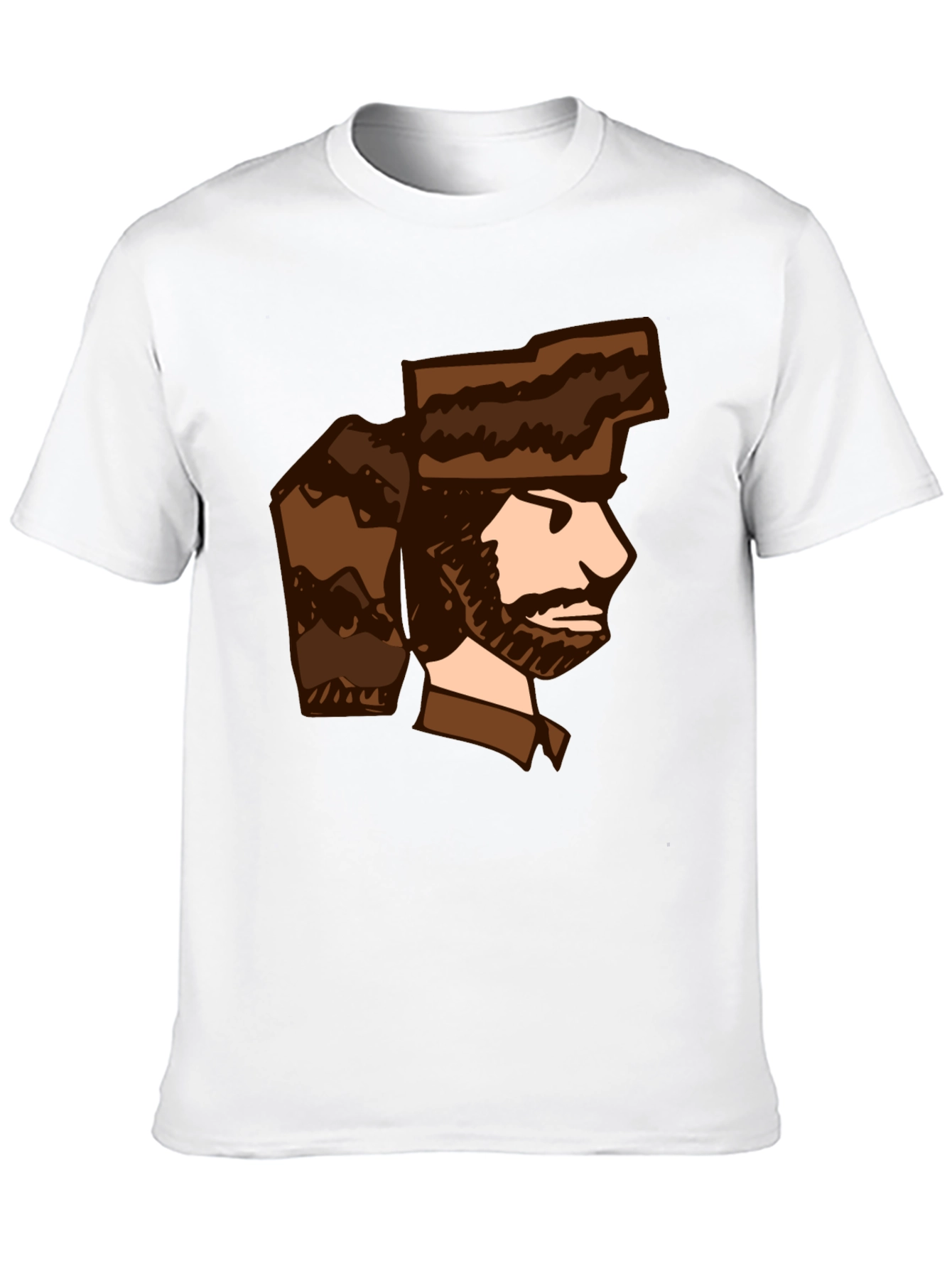 Cartoon Trapper T-Shirt - Unique Graphic Tee