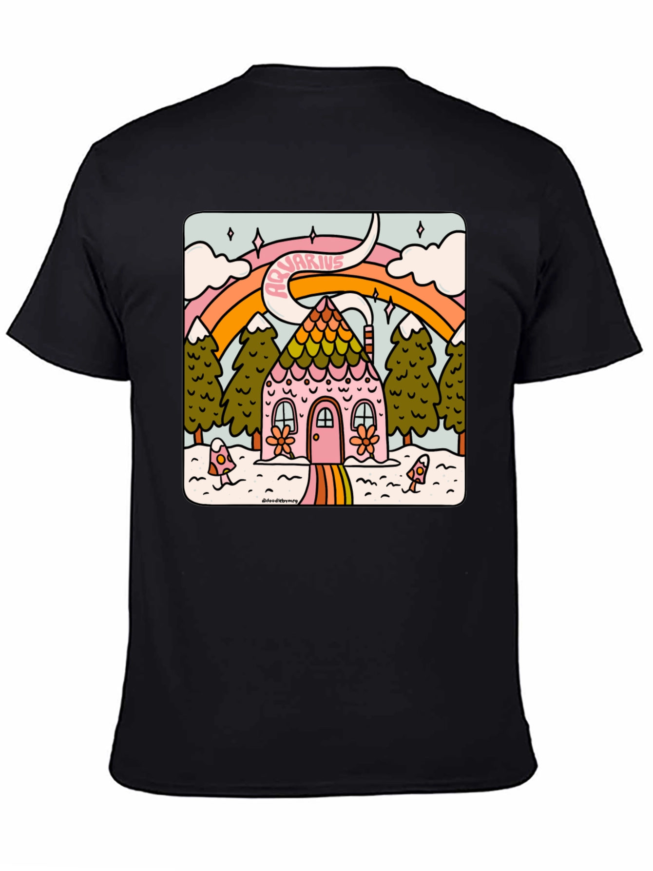 Aquarius House Graphic Tee