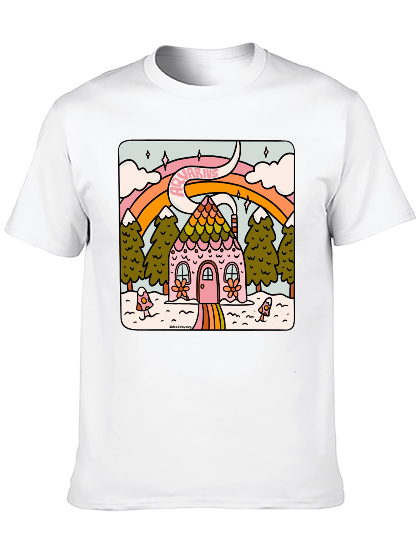 Aquarius House Graphic Tee