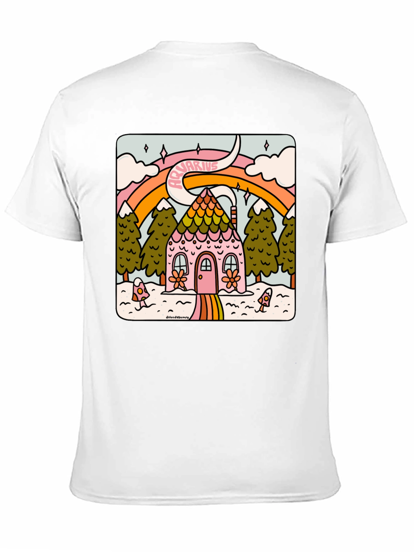 Aquarius House Graphic Tee