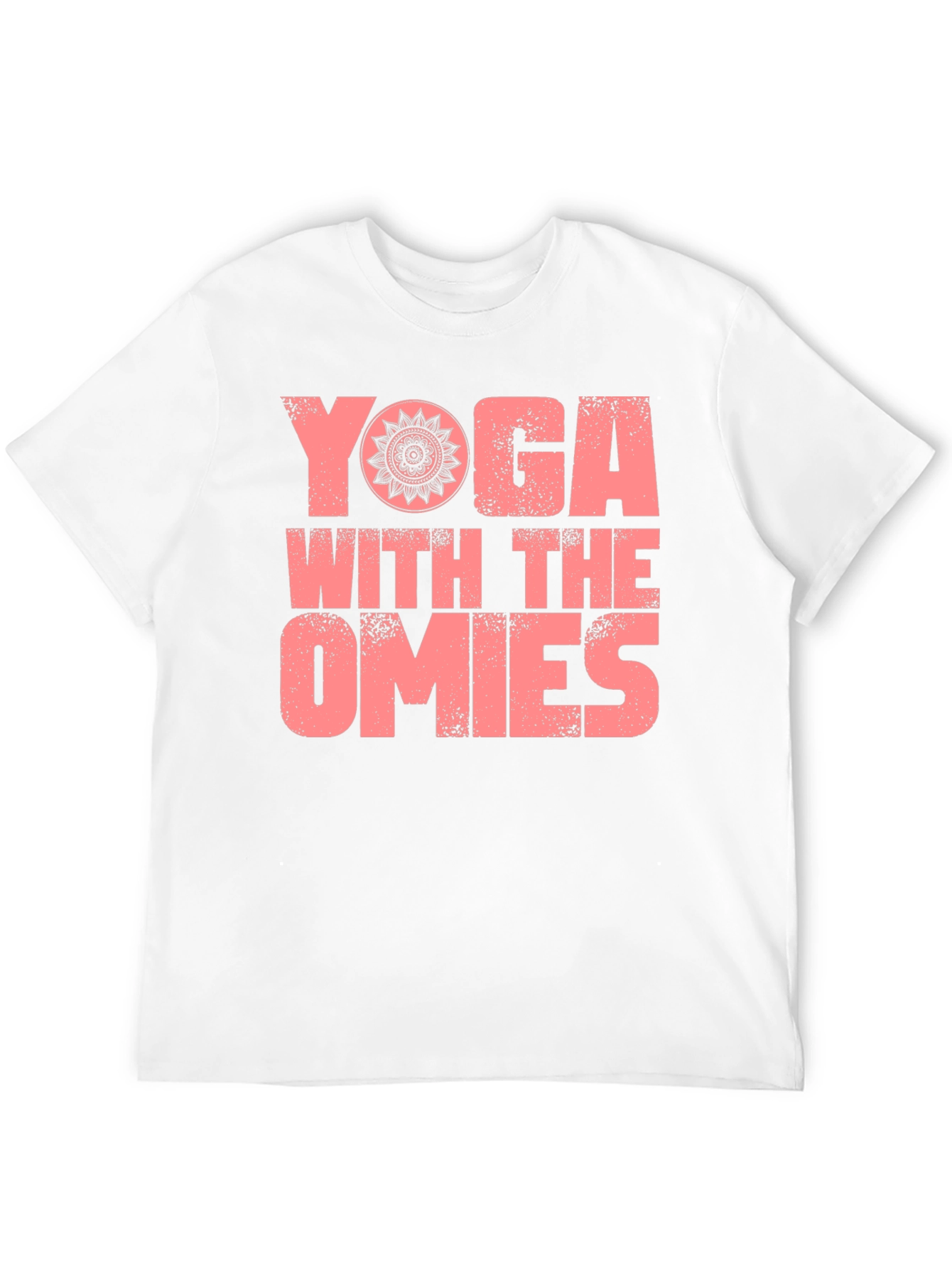 Yoga With The Omies Black Graphic T-Shirt