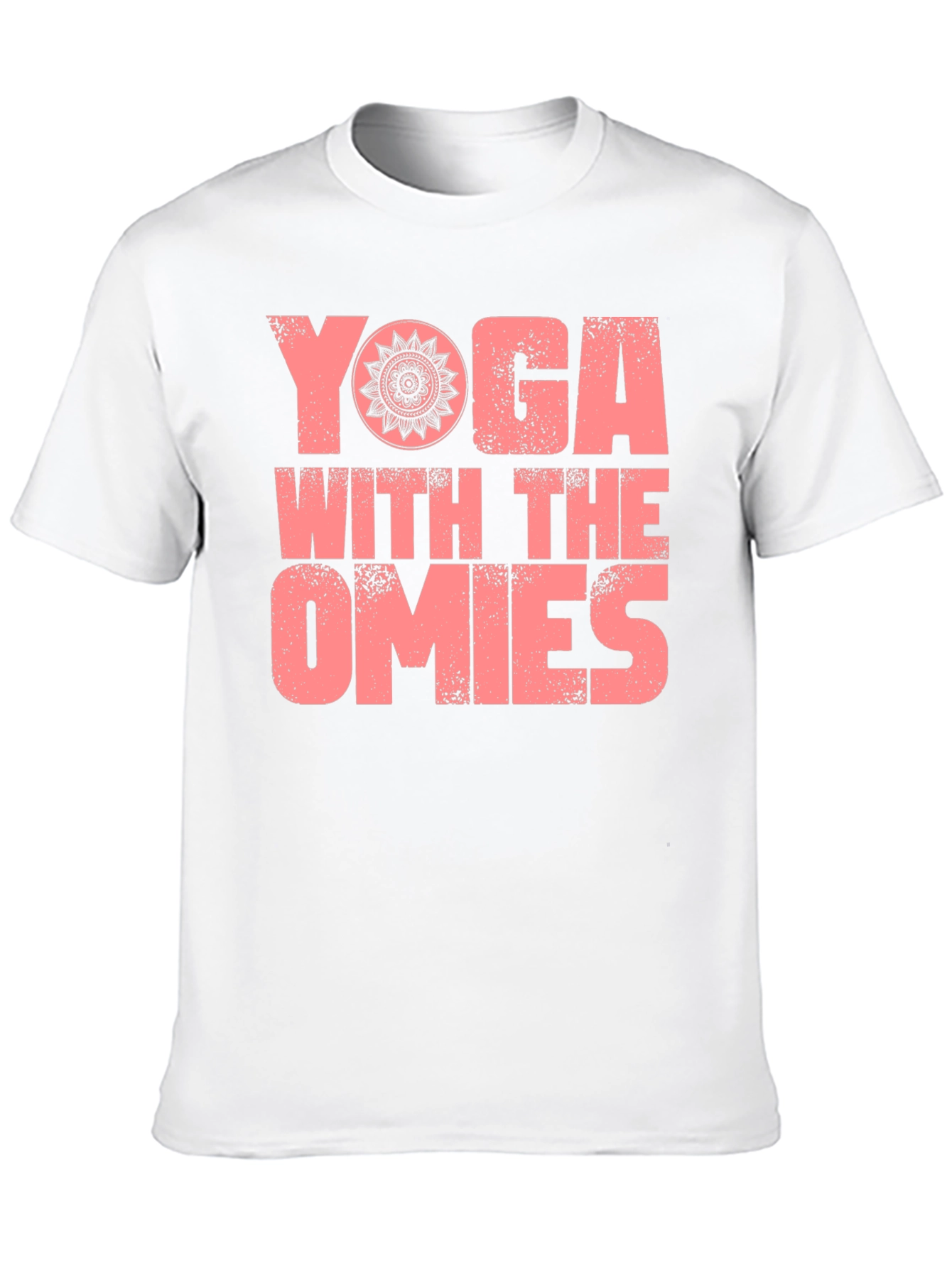 Yoga With The Omies Black Graphic T-Shirt