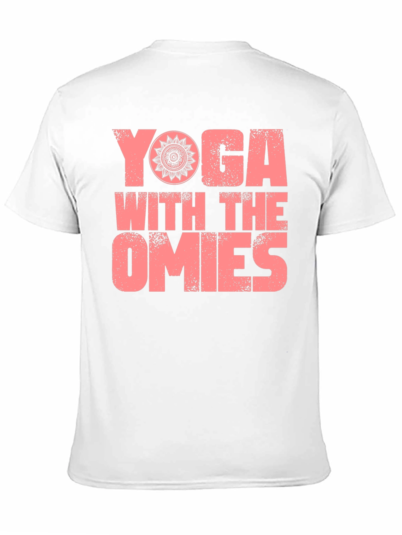 Yoga With The Omies Black Graphic T-Shirt