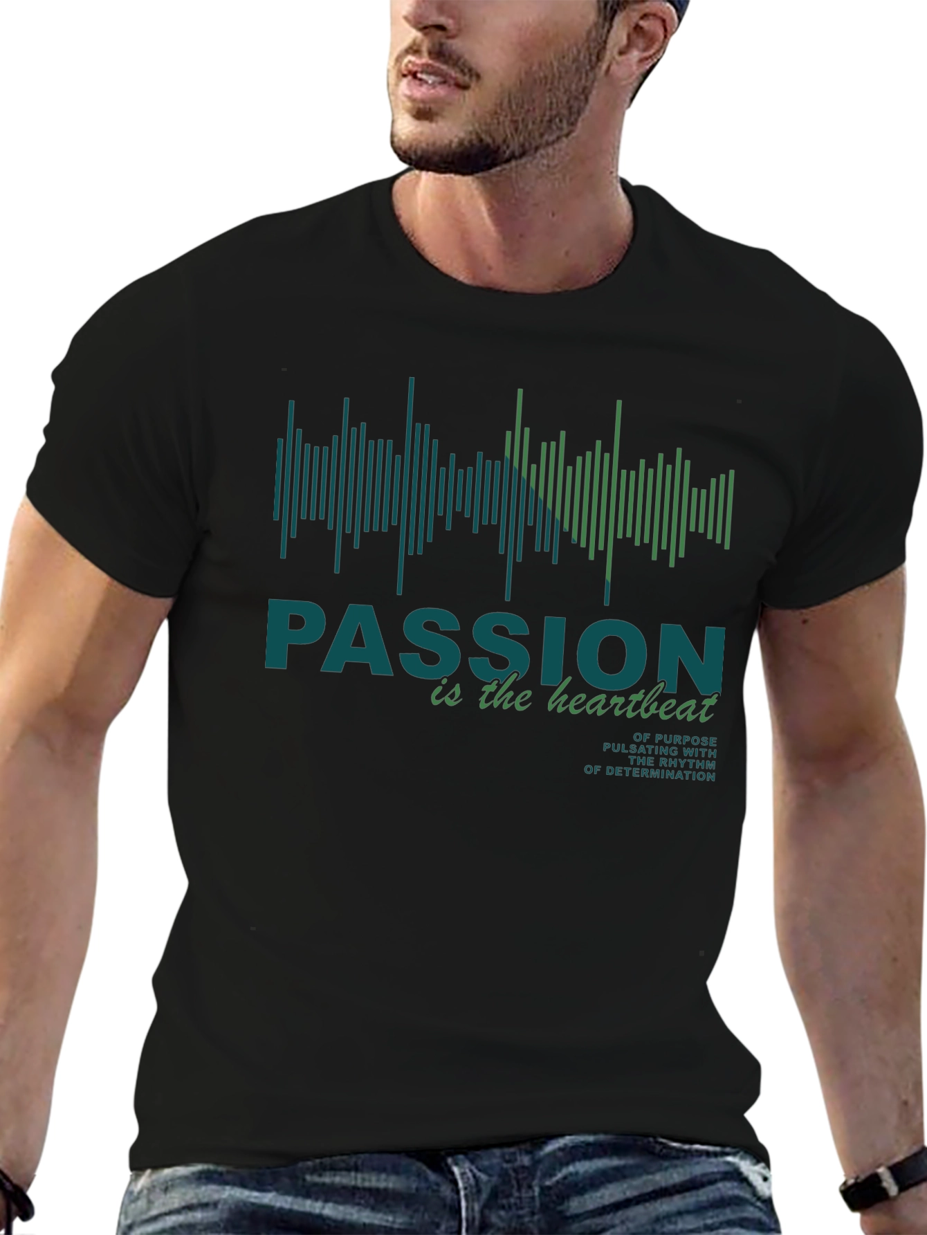 Passion Heartbeat Graphic T-Shirt
