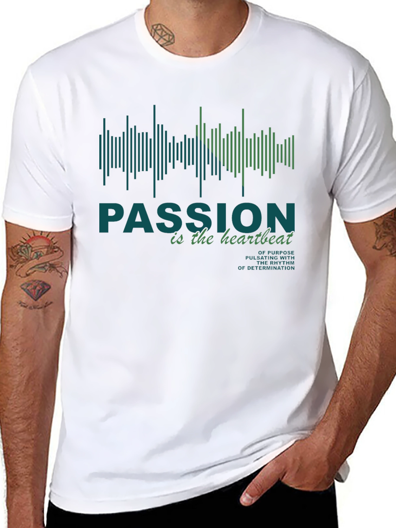 Passion Heartbeat Graphic T-Shirt
