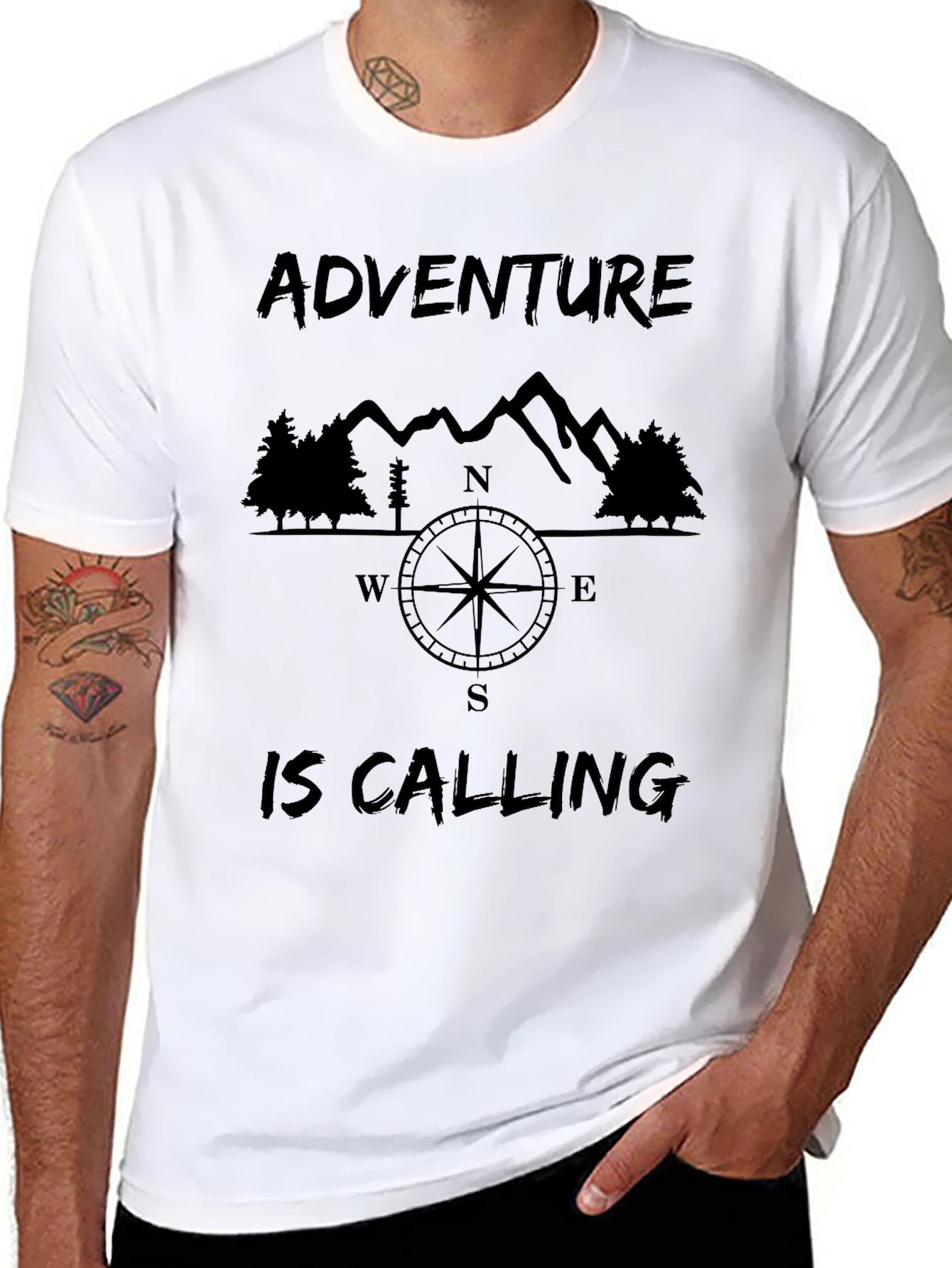 Adventure Is Calling Graphic Tee
