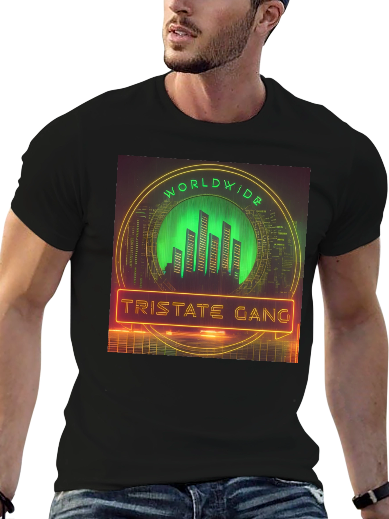 Tri-State Gang Worldwide Neon T-Shirt