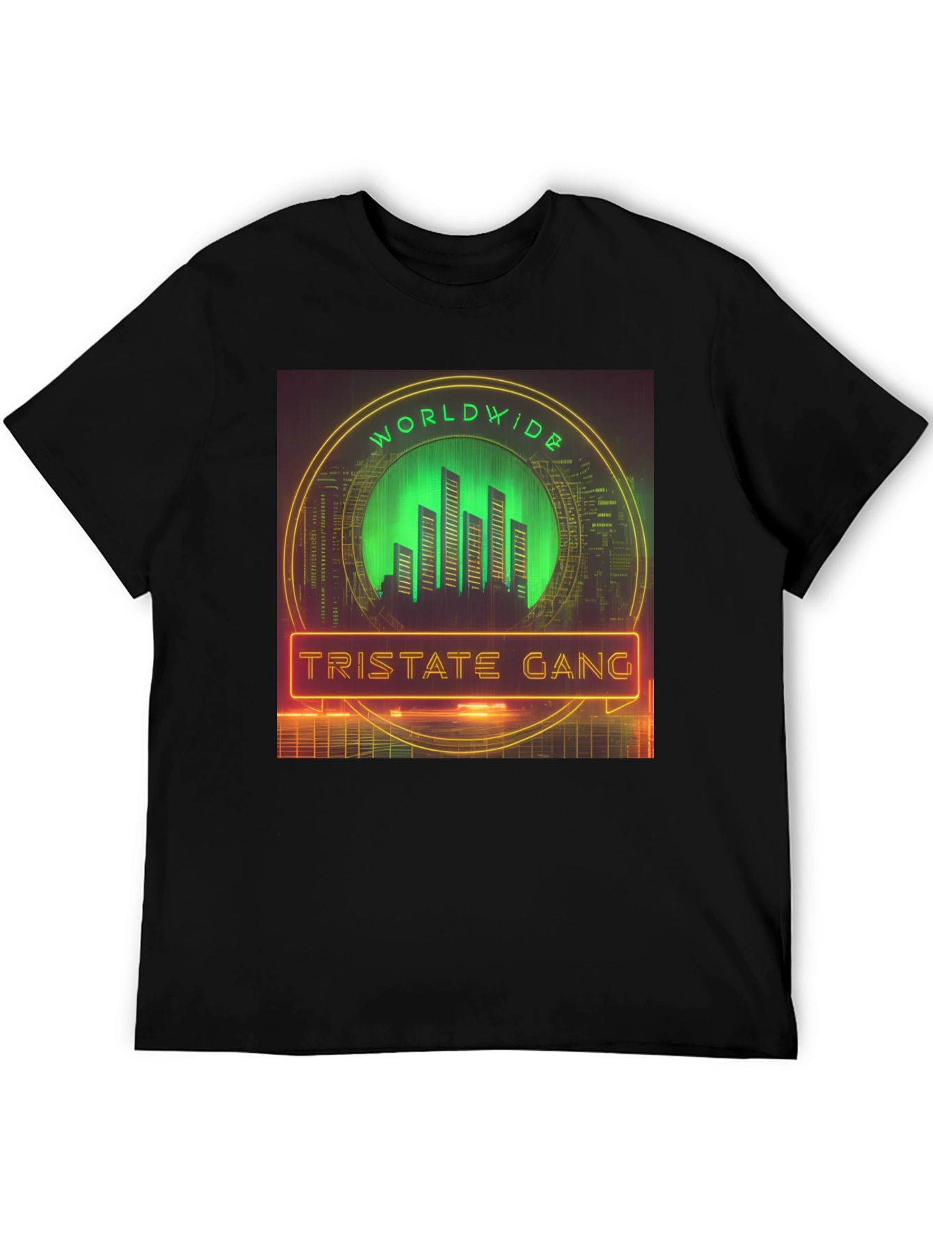 Tri-State Gang Worldwide Neon T-Shirt