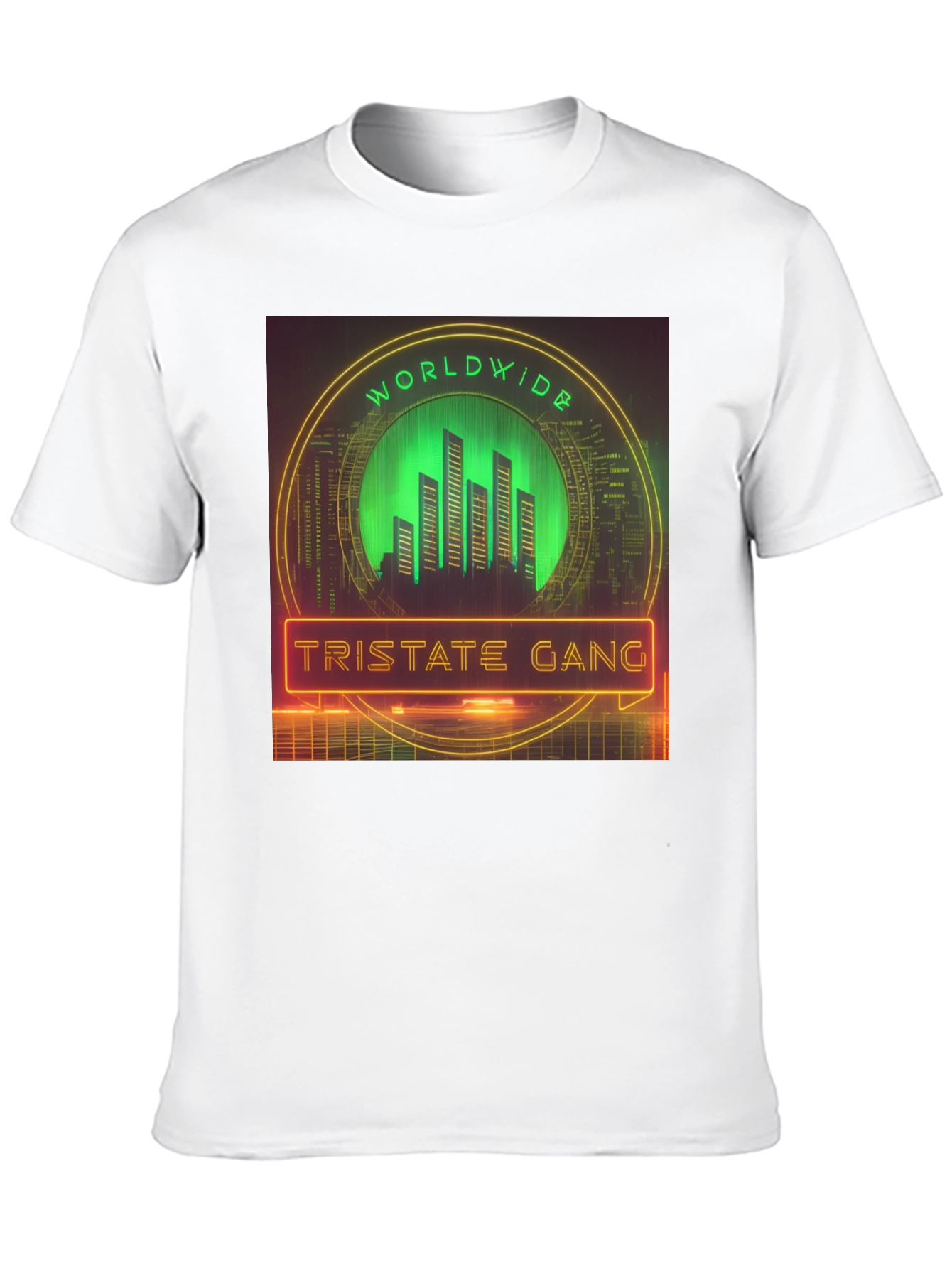 Tri-State Gang Worldwide Neon T-Shirt