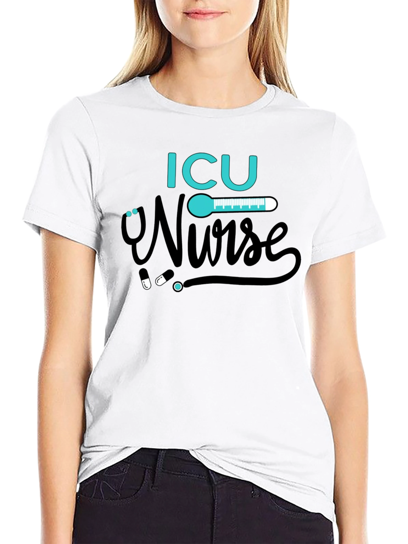 ICU Nurse Graphic T-Shirt