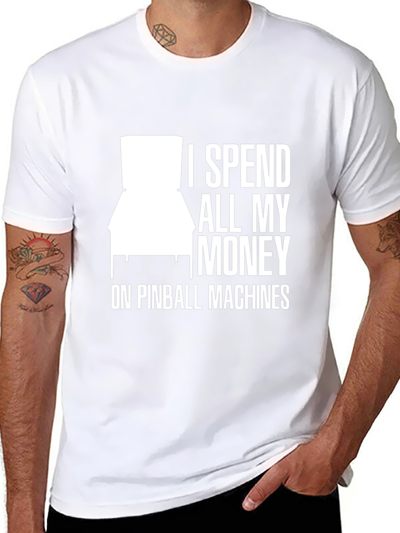 Pinball Machine T-Shirt - Gamer Tee