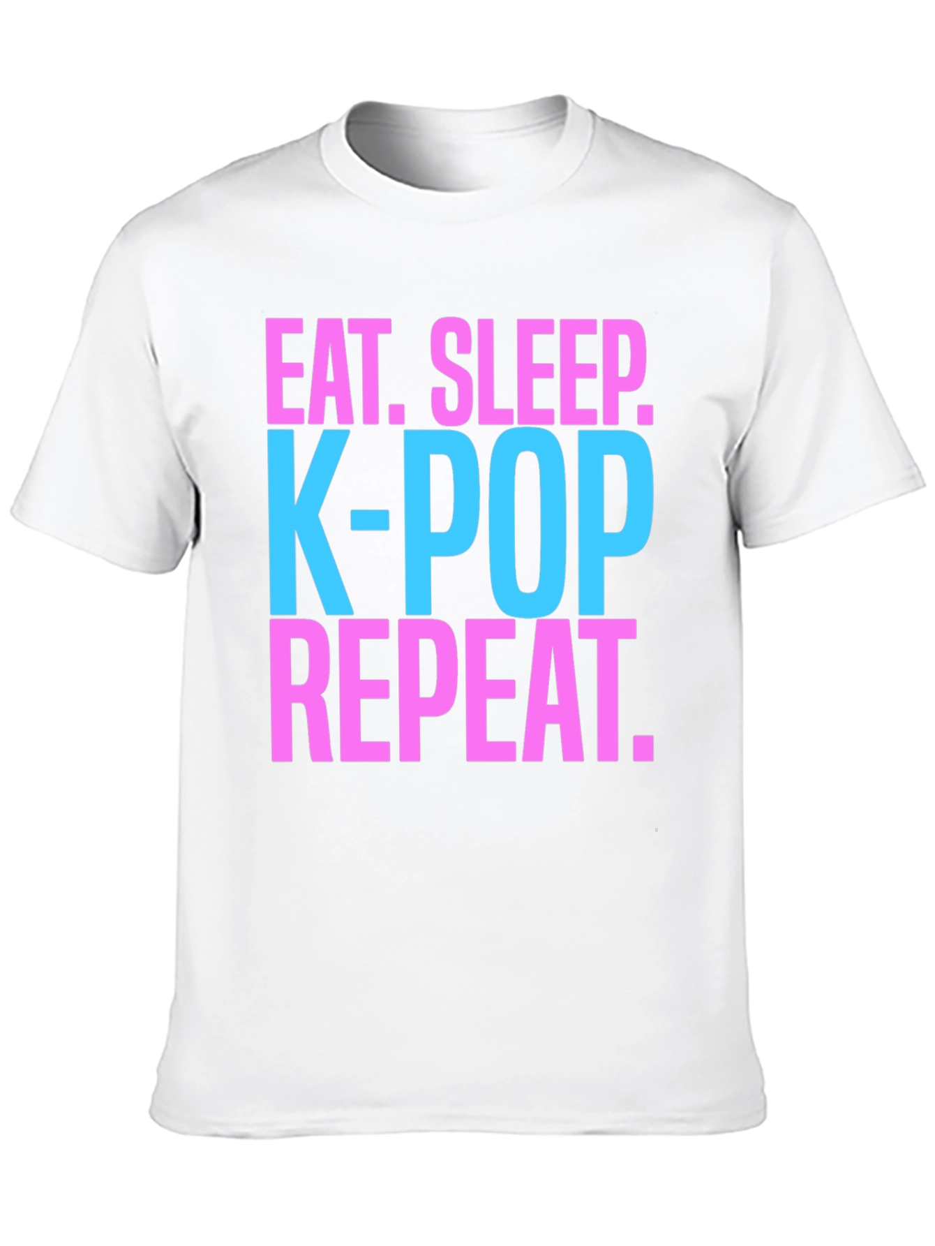 Eat Sleep K-Pop Repeat T-Shirt