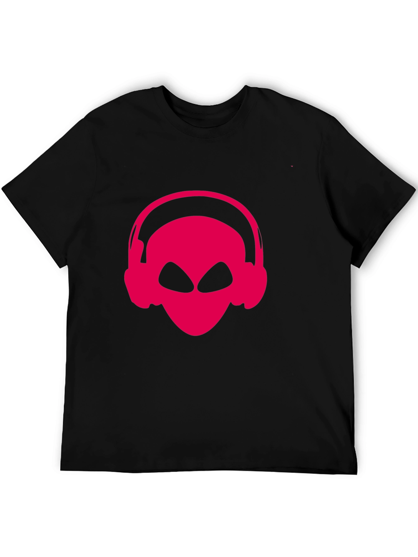 Alien DJ T-Shirt - Black Graphic Tee