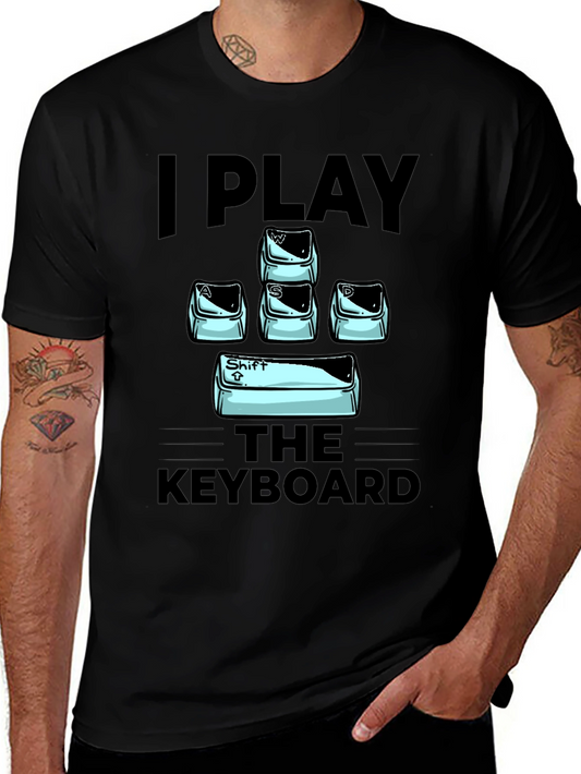 I Play The Keyboard Graphic T-Shirt