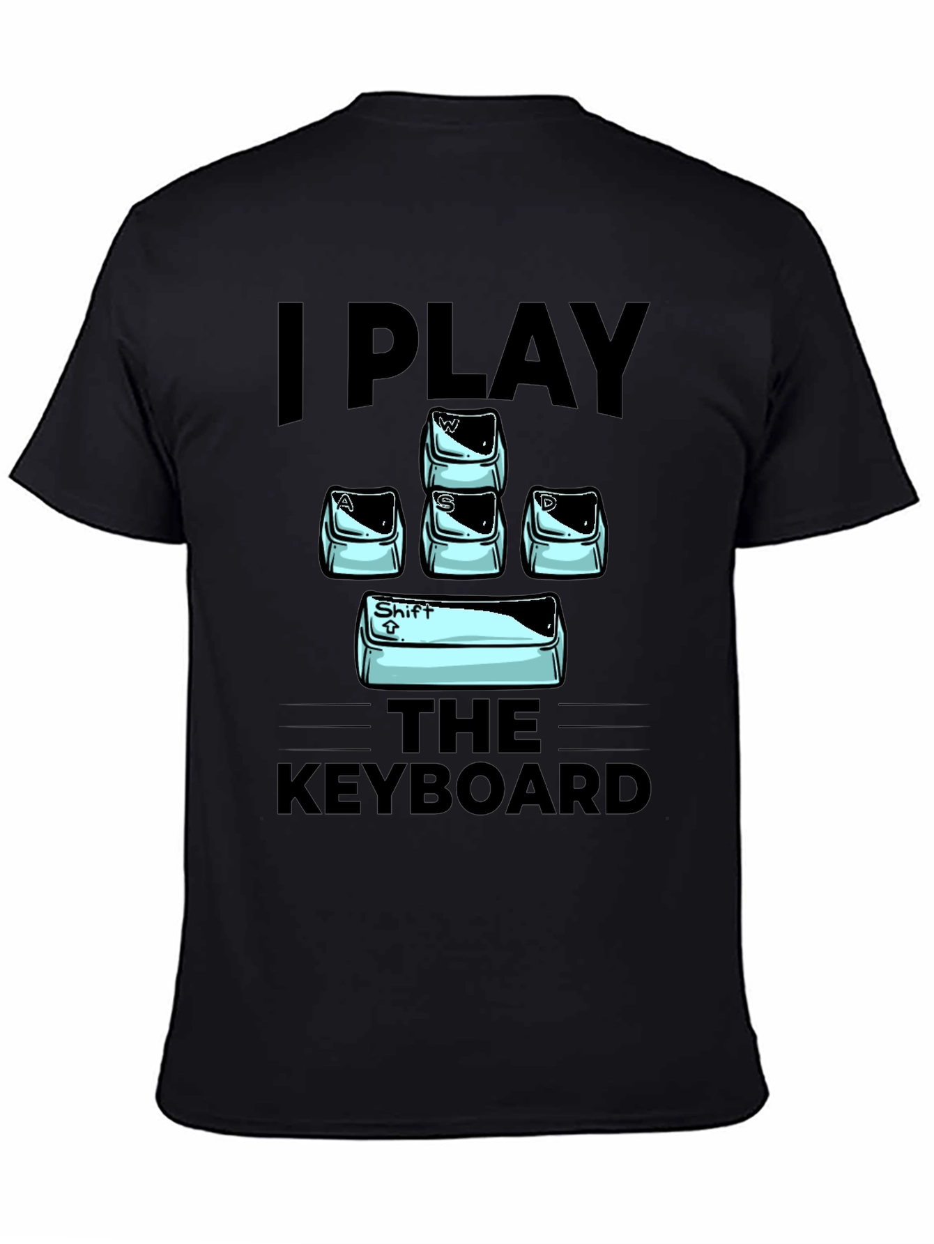 I Play The Keyboard Graphic T-Shirt