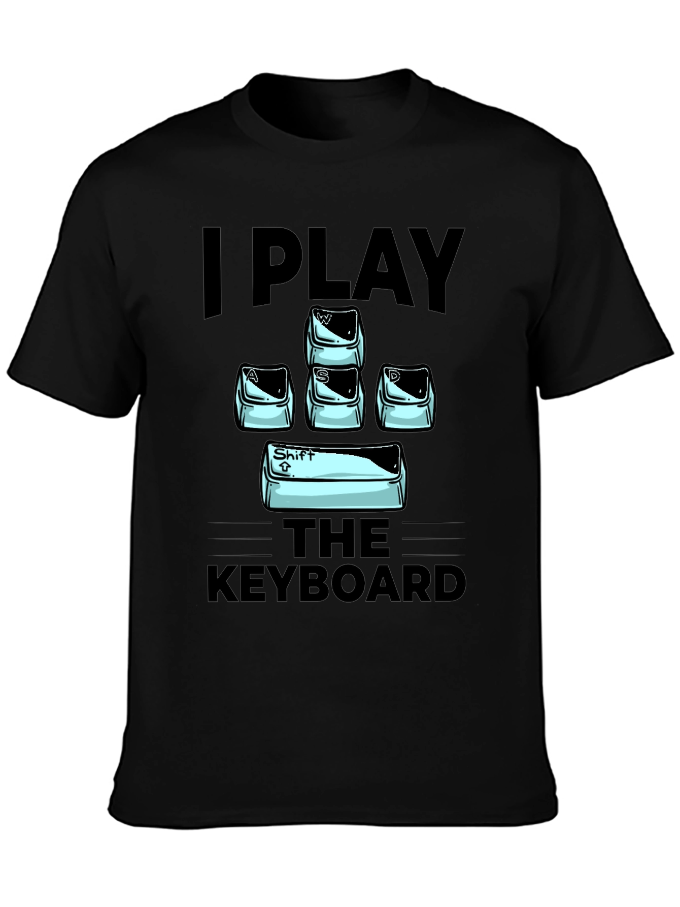 I Play The Keyboard Graphic T-Shirt