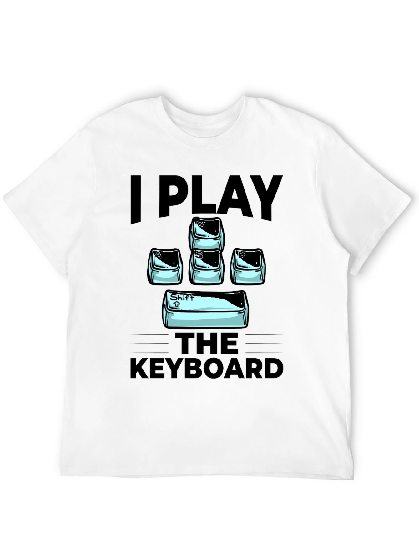 I Play The Keyboard Graphic T-Shirt