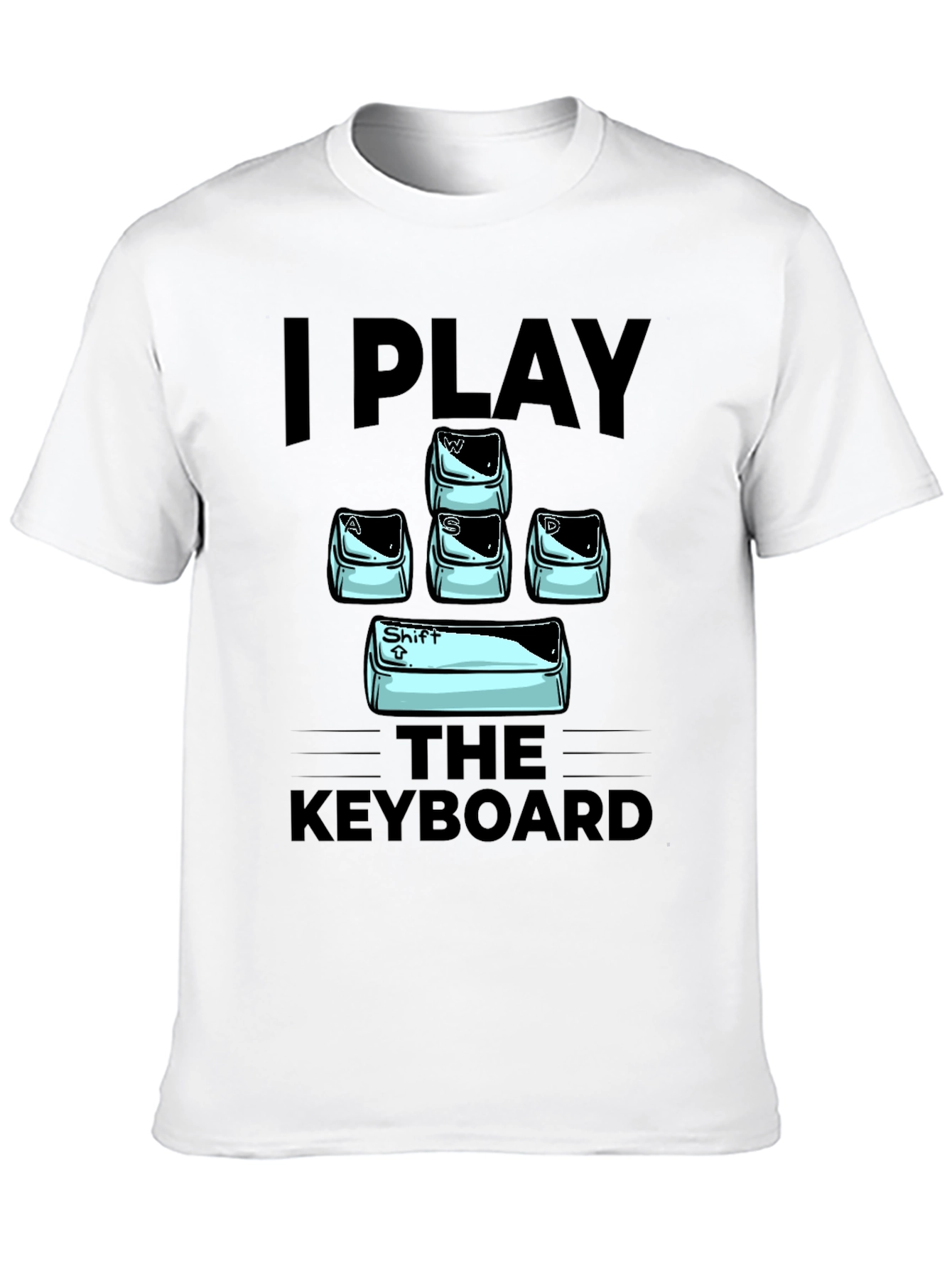 I Play The Keyboard Graphic T-Shirt