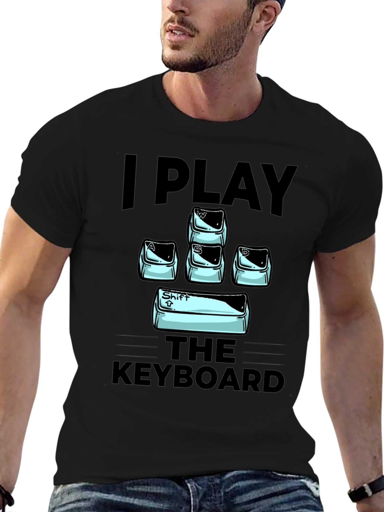 I Play The Keyboard Graphic T-Shirt