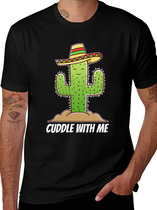Cuddle Cactus T-Shirt - Funny Graphic Tee