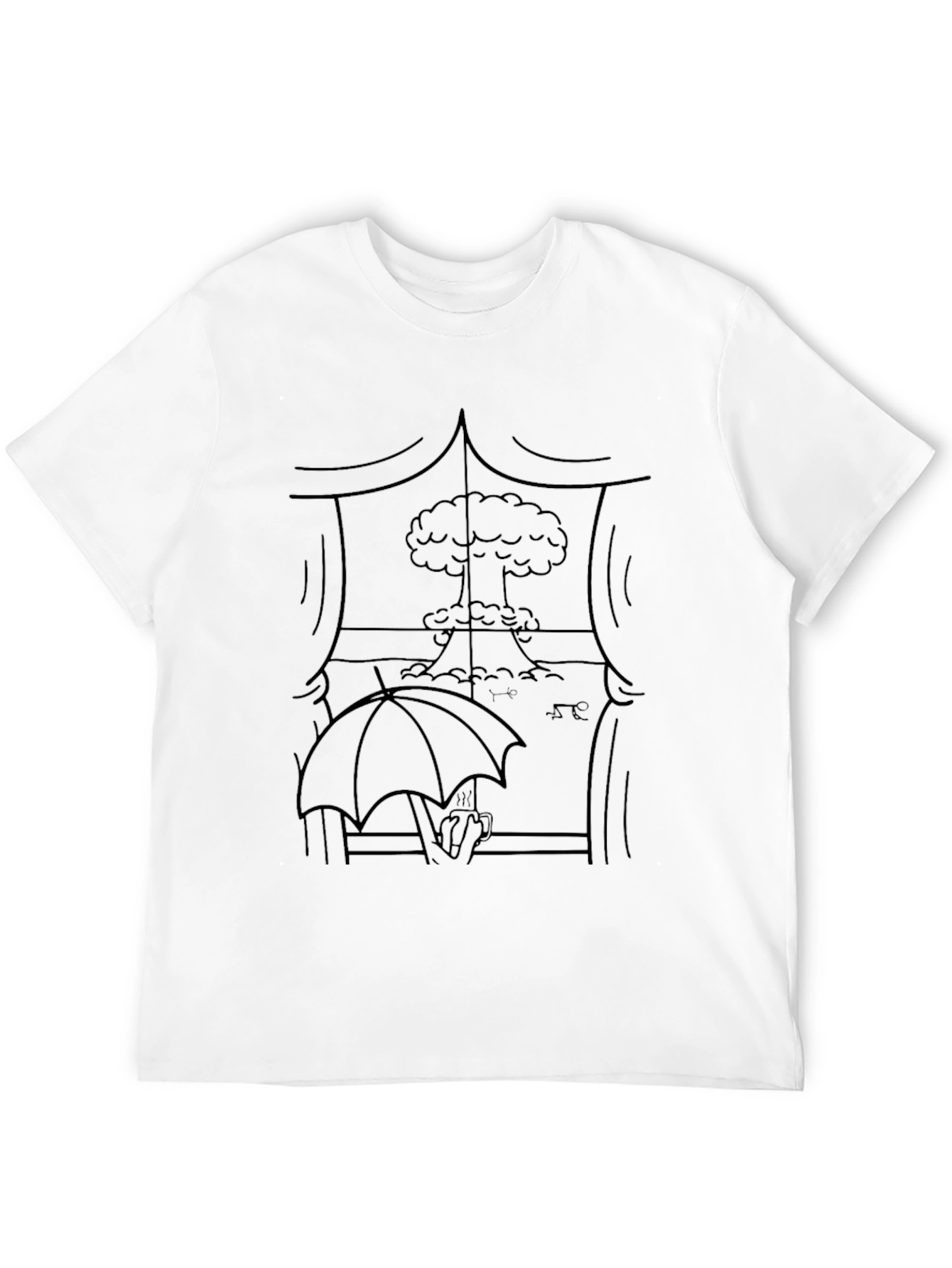 Apocalyptic Humor T-Shirt - Black