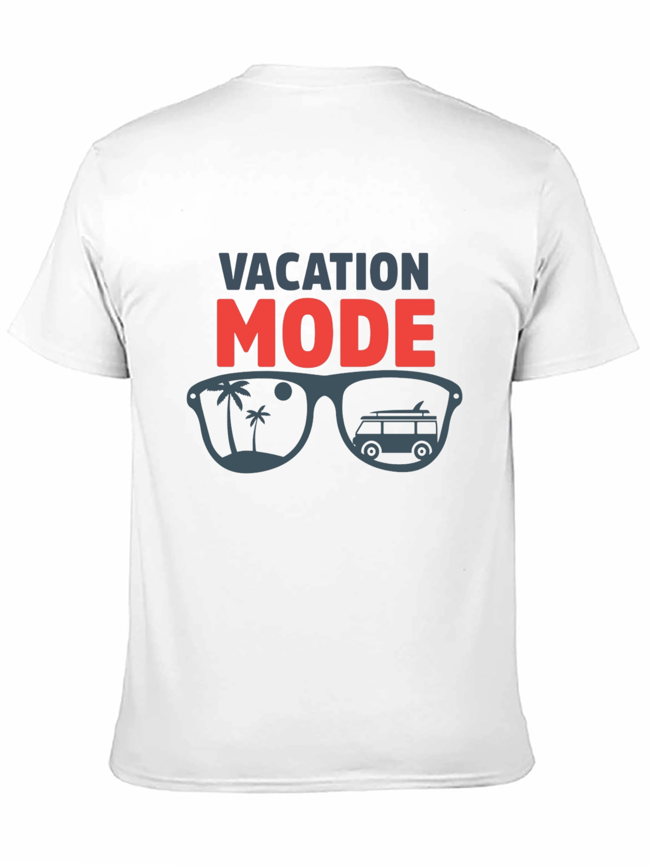 Vacation Mode T-Shirt - Palm Tree Beach Van
