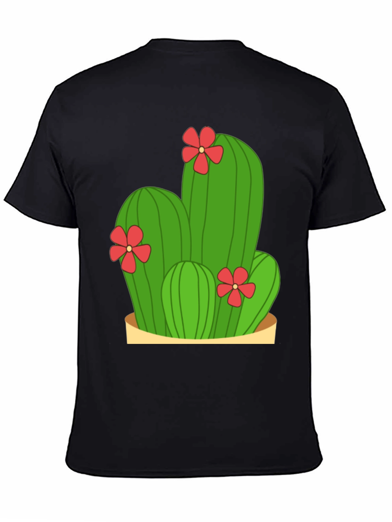 Cactus Flower Graphic Tee